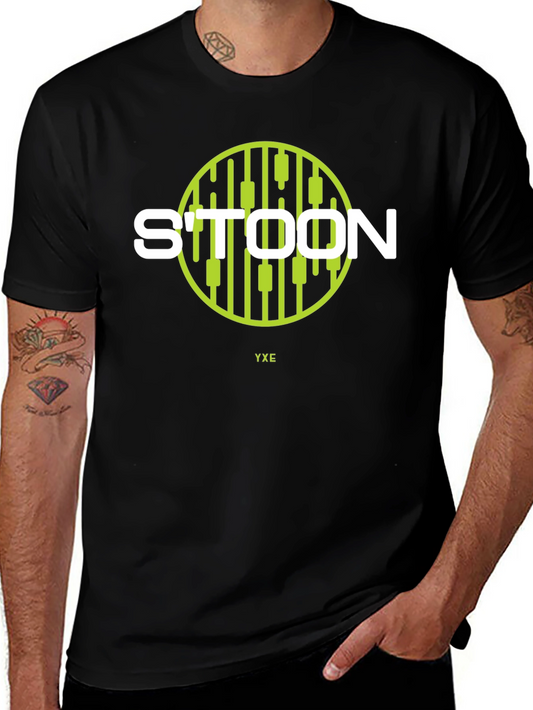 STOON YXE Black Graphic Tee