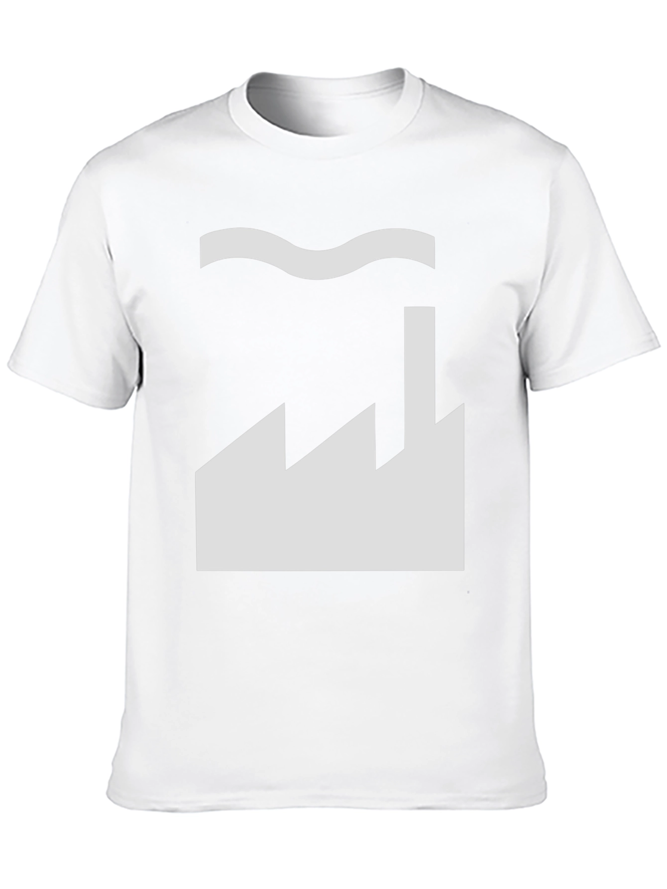 Factory Graphic Tee - Black Cotton