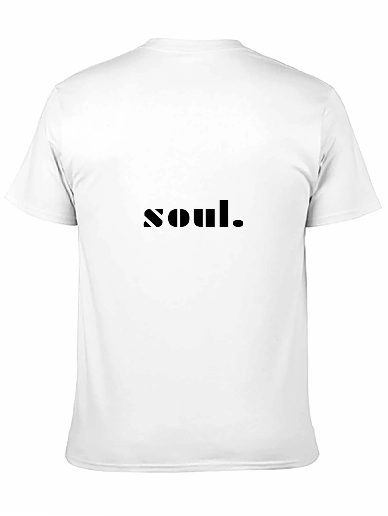 Soul Graphic Print Black T-Shirt