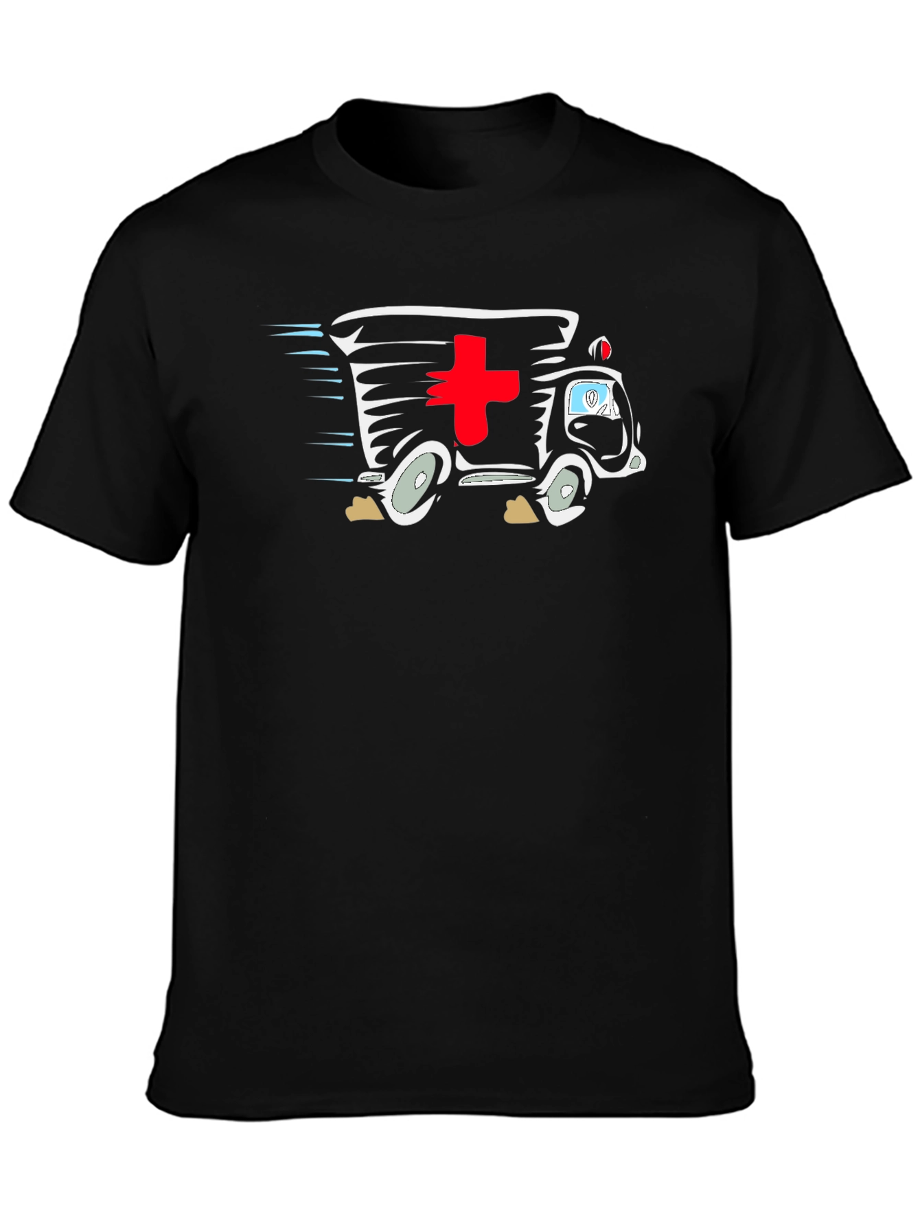 Ambulance Graphic Tee - First Responders T-Shirt