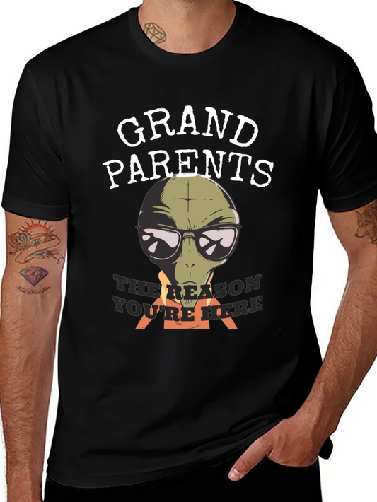 Grandparents Alien Graphic Tee
