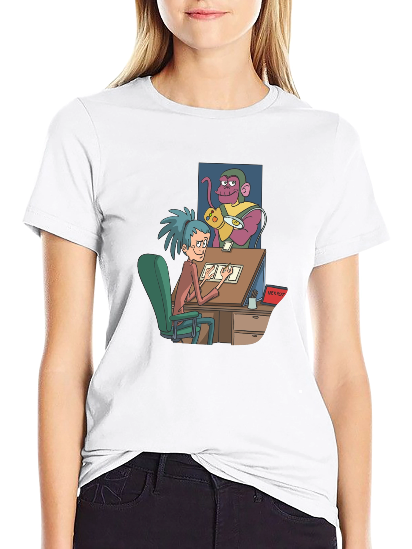 Cartoon Graphic Tee