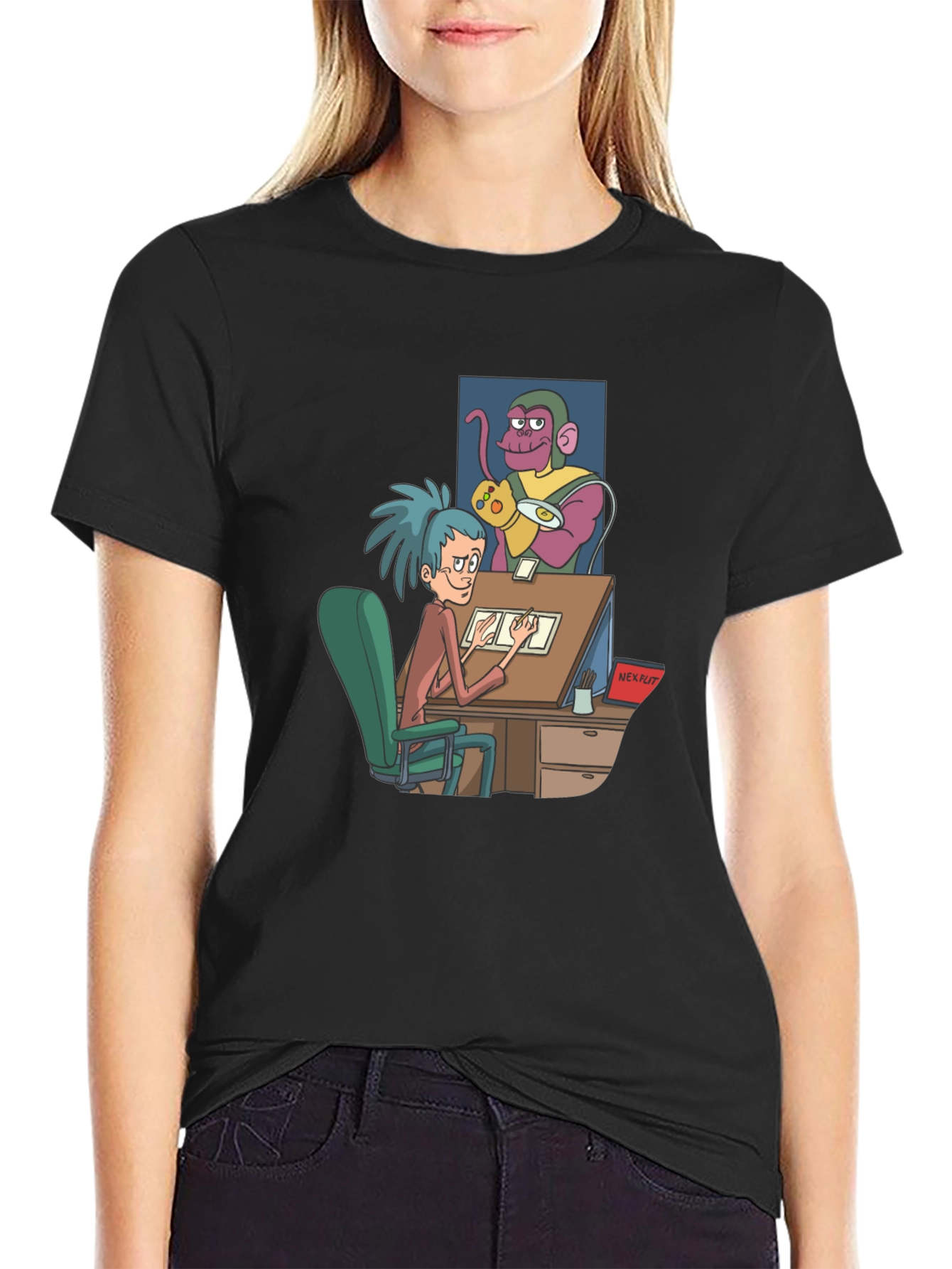 Cartoon Graphic Tee