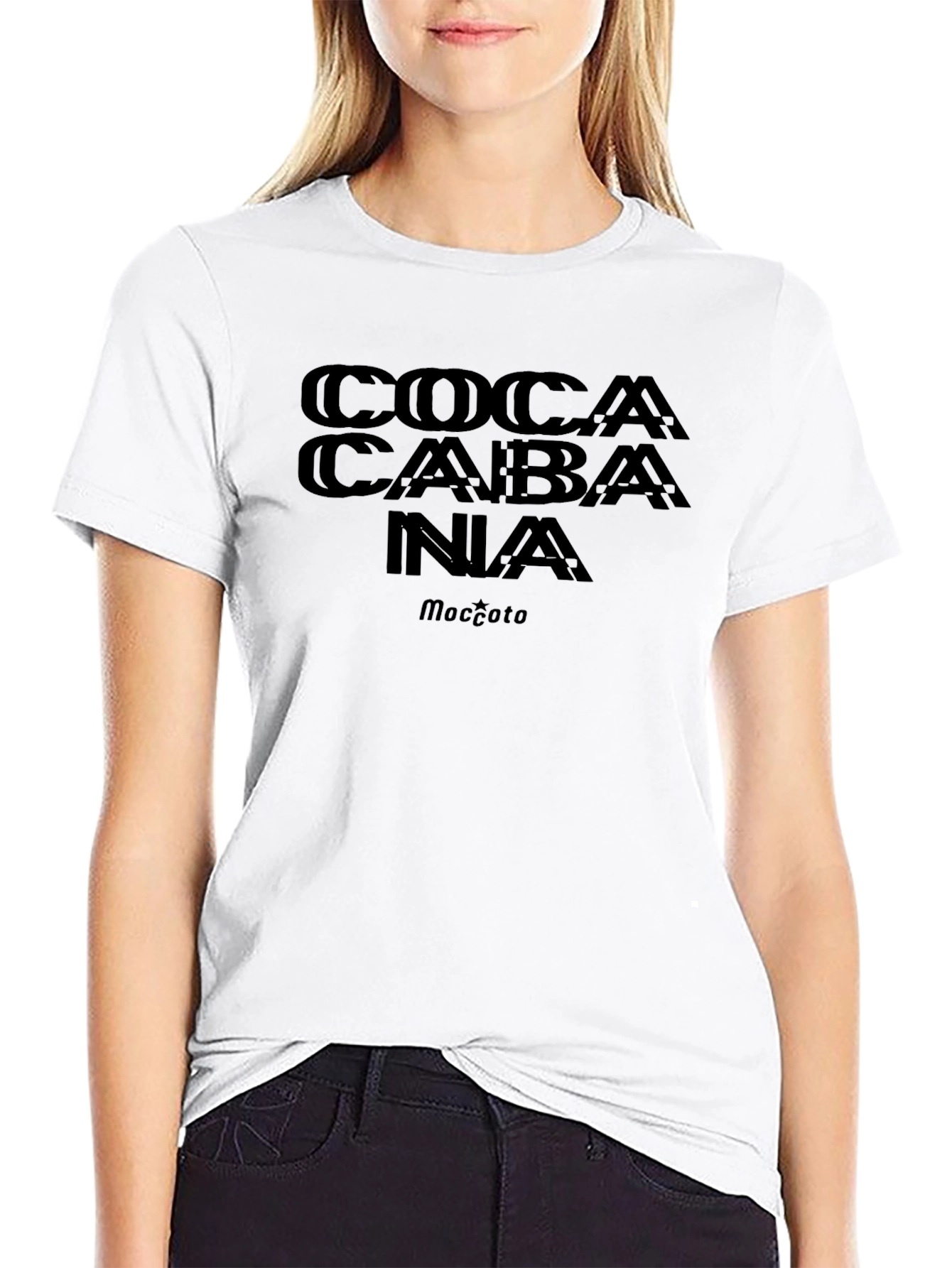 Cocabana Black Graphic Tee
