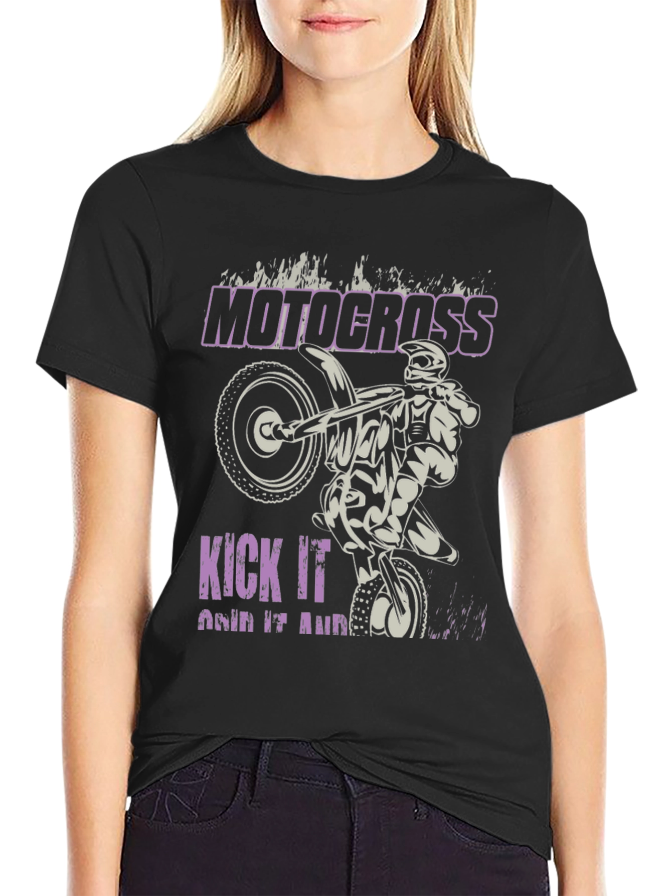 Motocross Kick It Graphic Tee