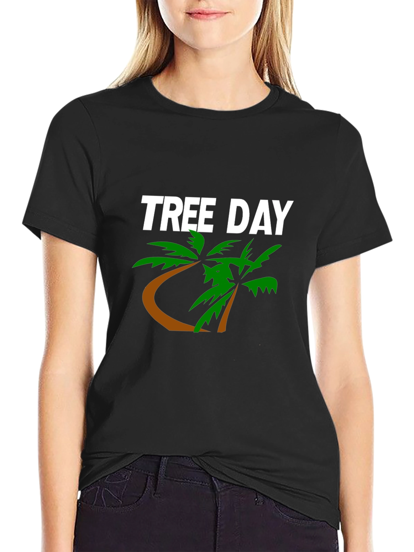 Tree Day Graphic Tee - Black