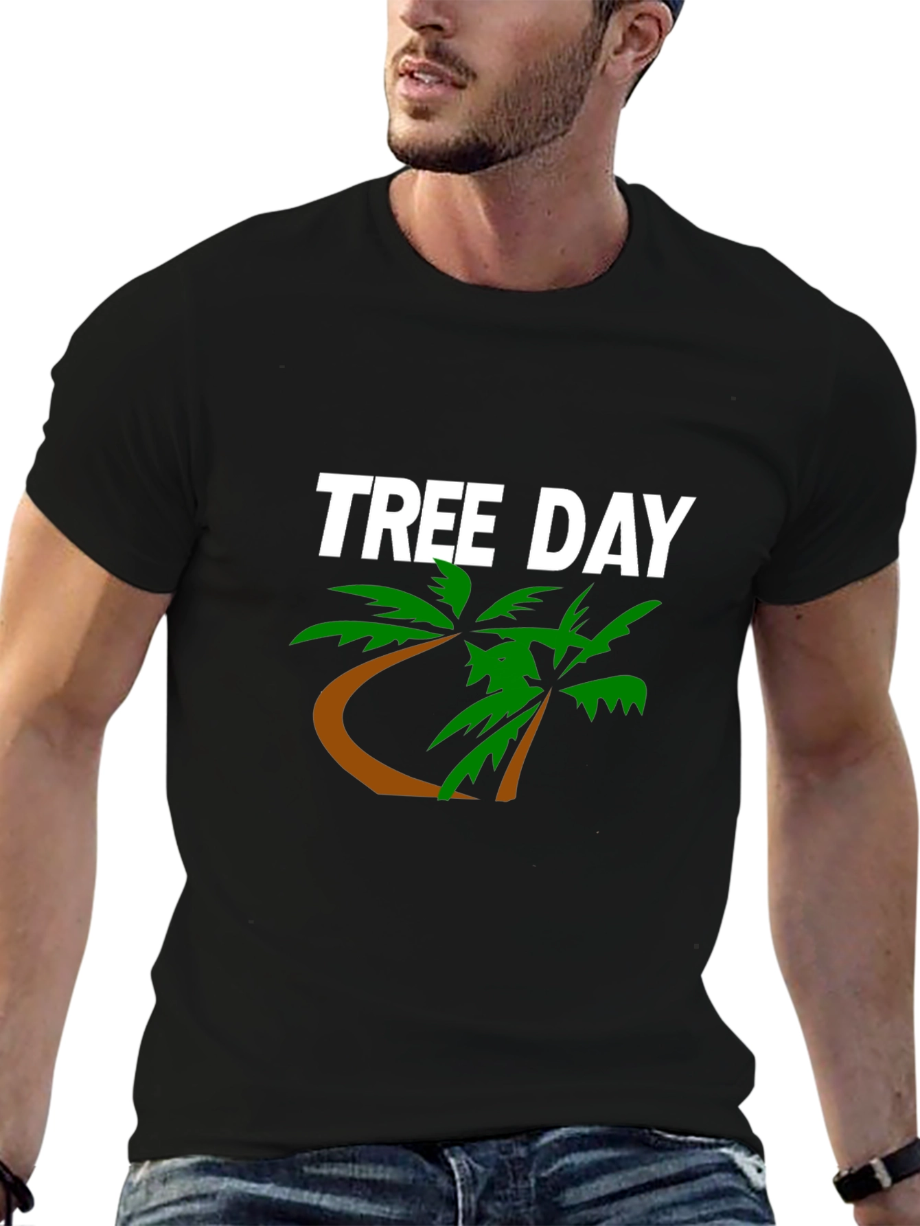 Tree Day Graphic Tee - Black