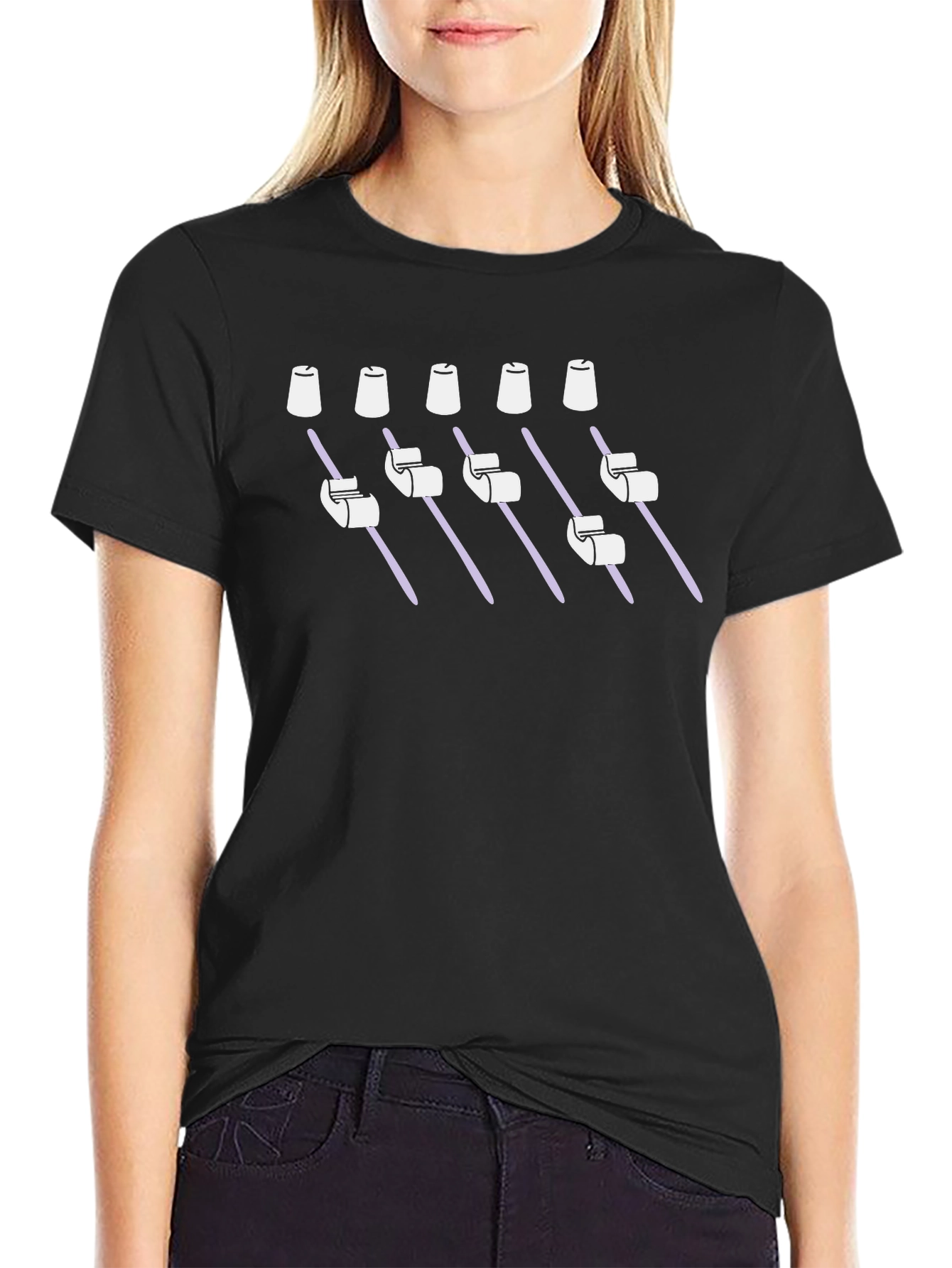 Marshmallow Roasting T-Shirt - Funny Camping Apparel