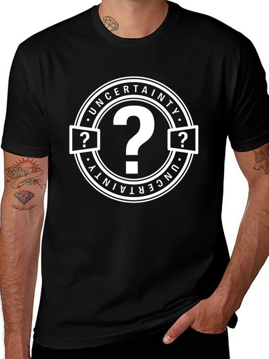 Uncertainty T-Shirt - Question Mark Graphic Tee