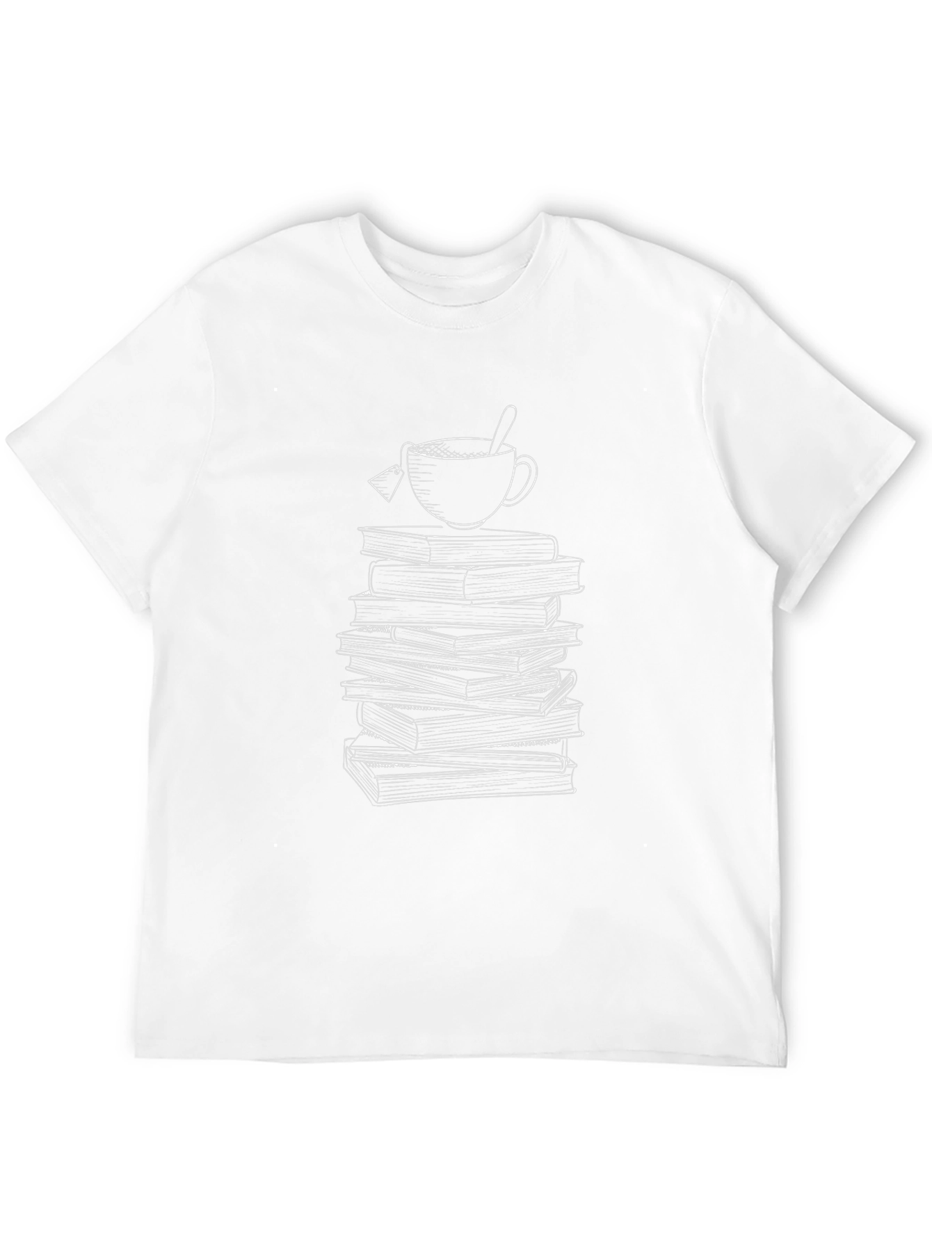 Tea & Books Graphic T-Shirt - Relax and Read