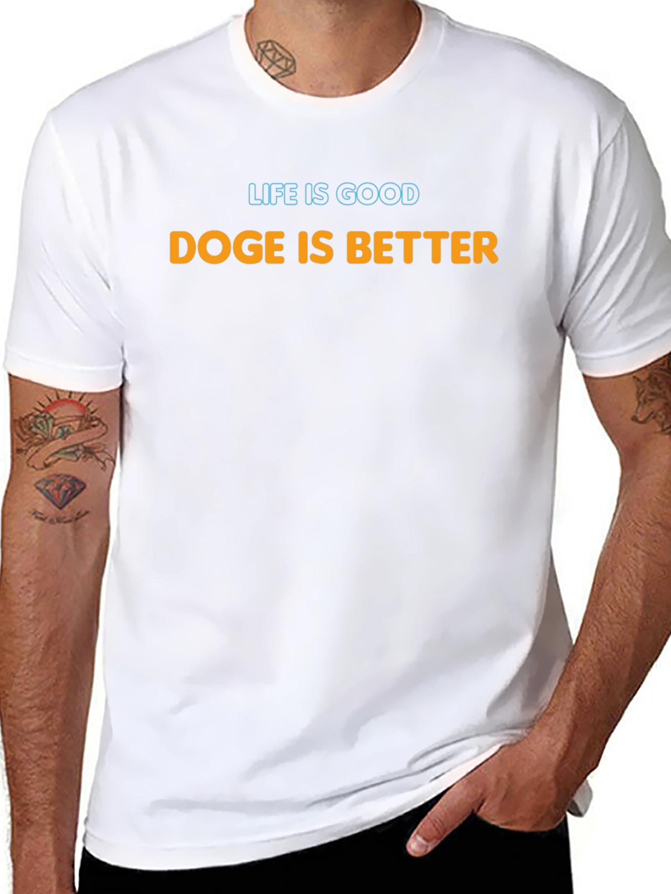 Doge Is Better Graphic Tee
