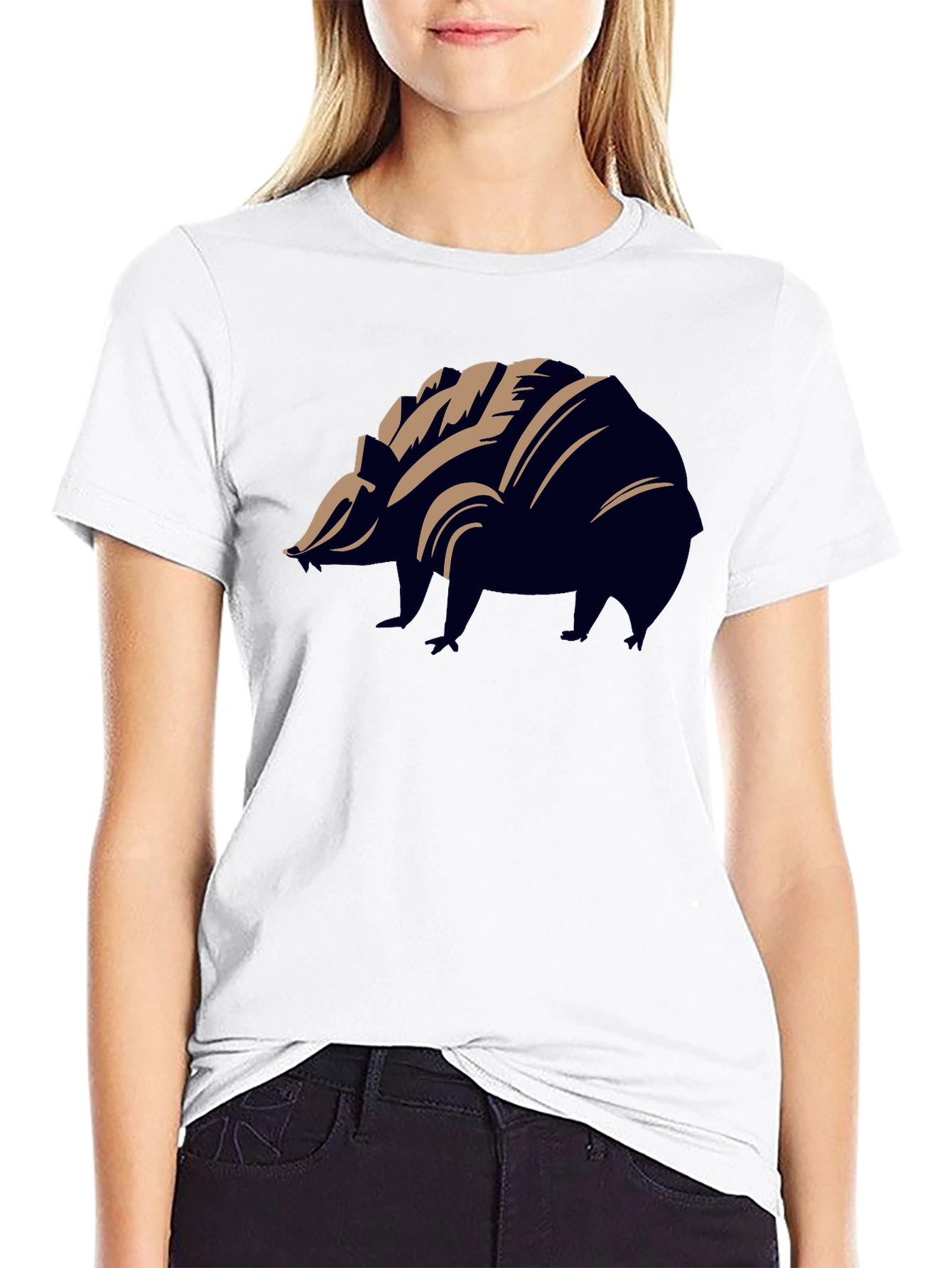 Badger Graphic T-Shirt - Black