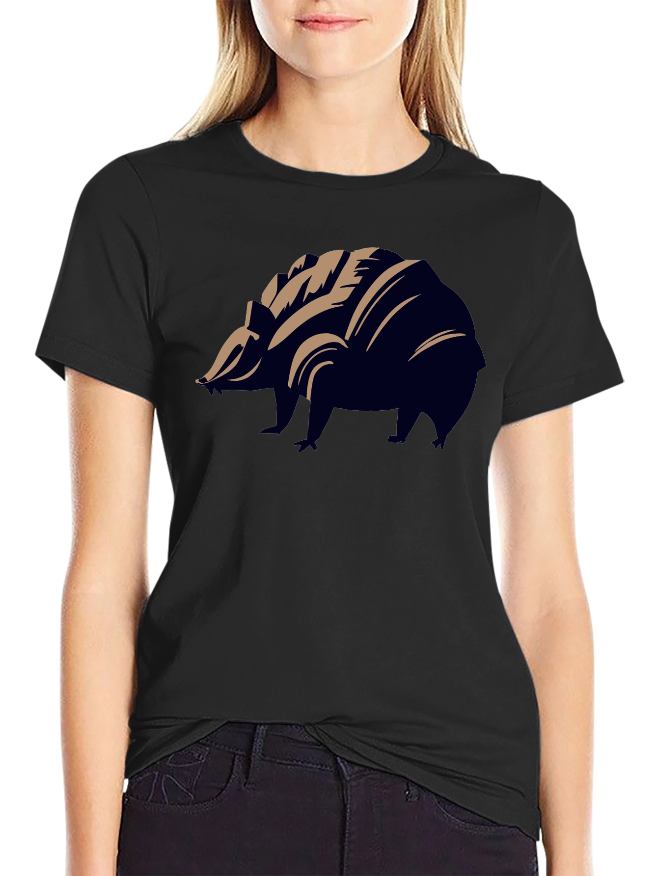 Badger Graphic T-Shirt - Black