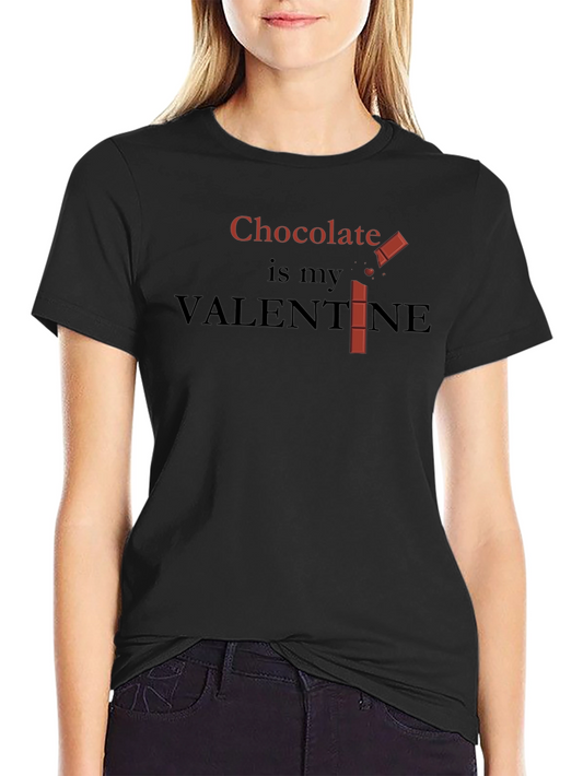 Chocolate Valentine Graphic T-Shirt