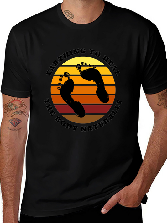 Earthing To Heal T-Shirt - Body Naturally