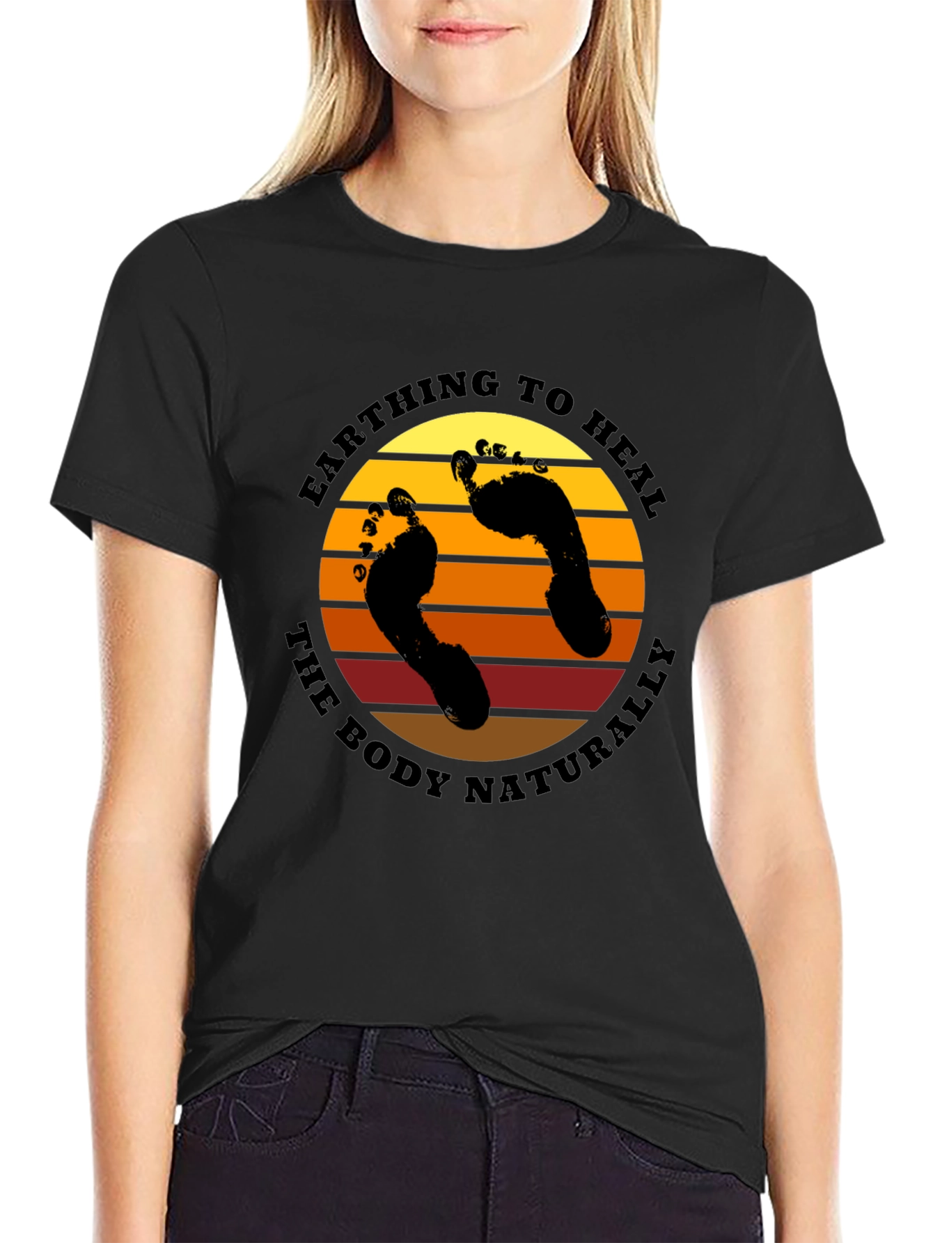 Earthing To Heal T-Shirt - Body Naturally