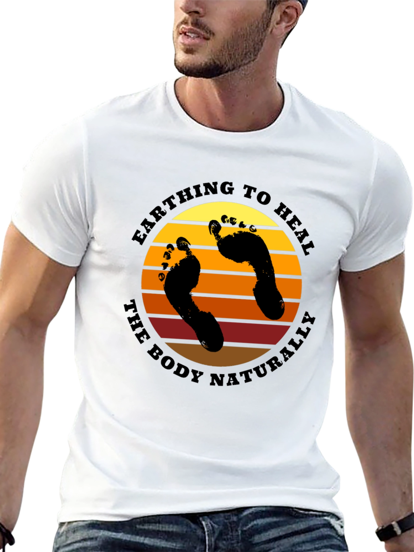 Earthing To Heal T-Shirt - Body Naturally