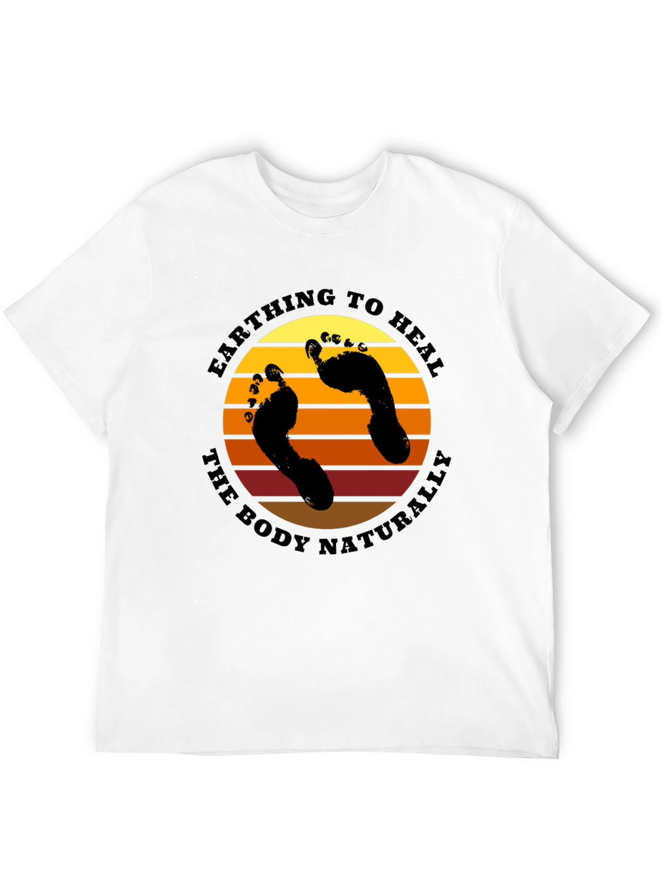 Earthing To Heal T-Shirt - Body Naturally
