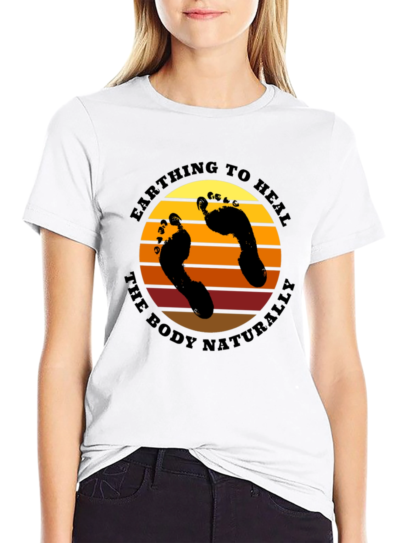Earthing To Heal T-Shirt - Body Naturally