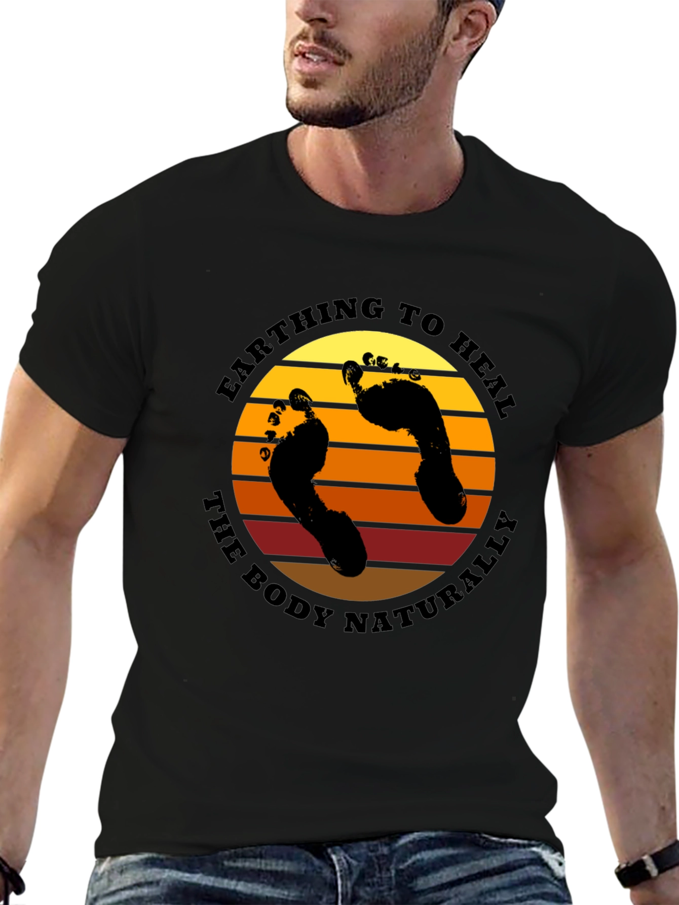 Earthing To Heal T-Shirt - Body Naturally