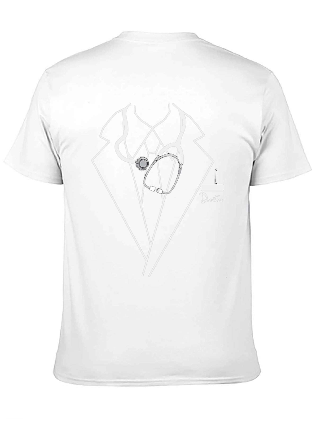 Doctor Outfit T-Shirt - Novelty Stethoscope Tee