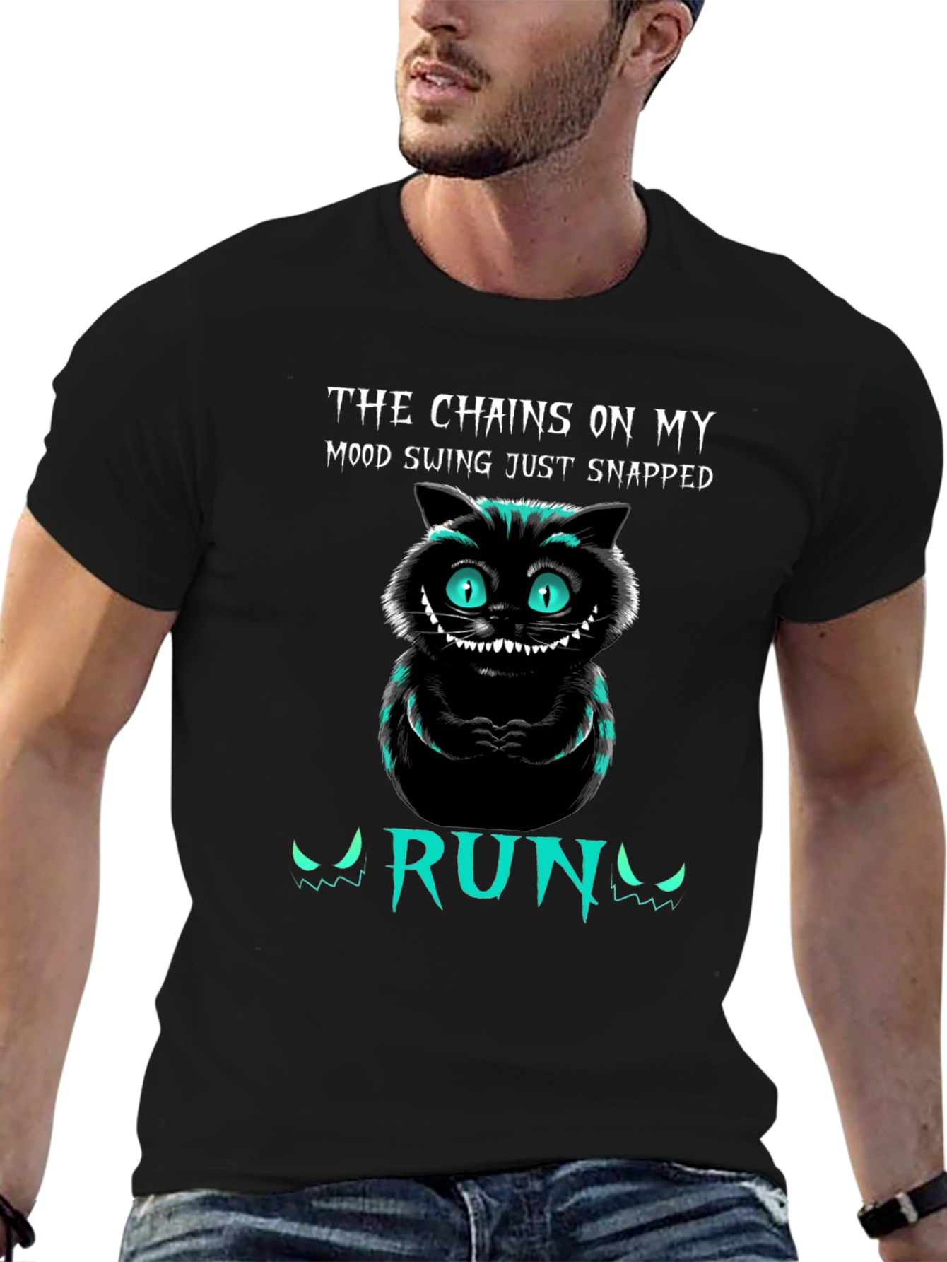 The Chains On My Mood Swing Cheshire Cat T-Shirt