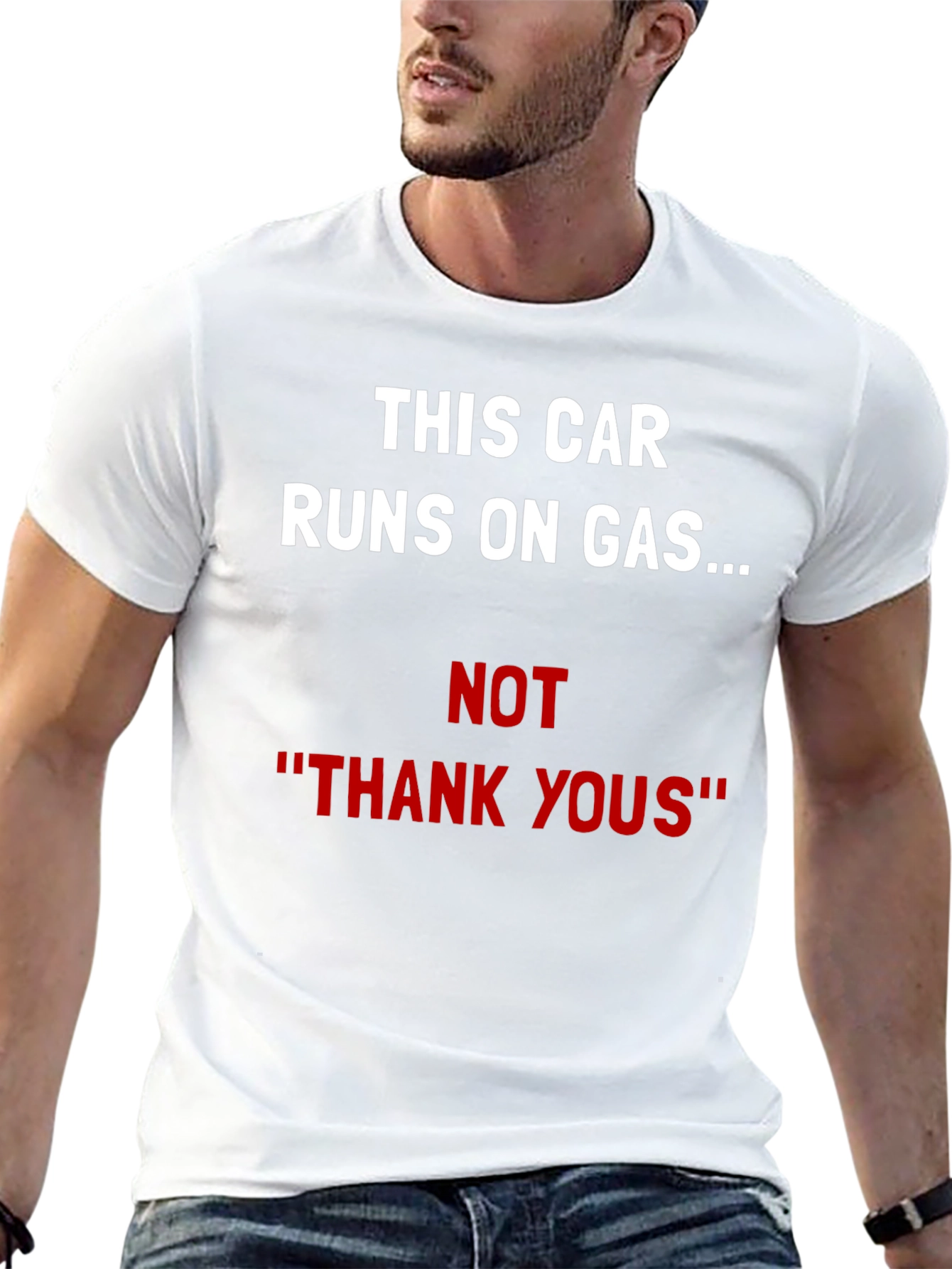 Funny Car Lover T-Shirt - Gas Not Thanks