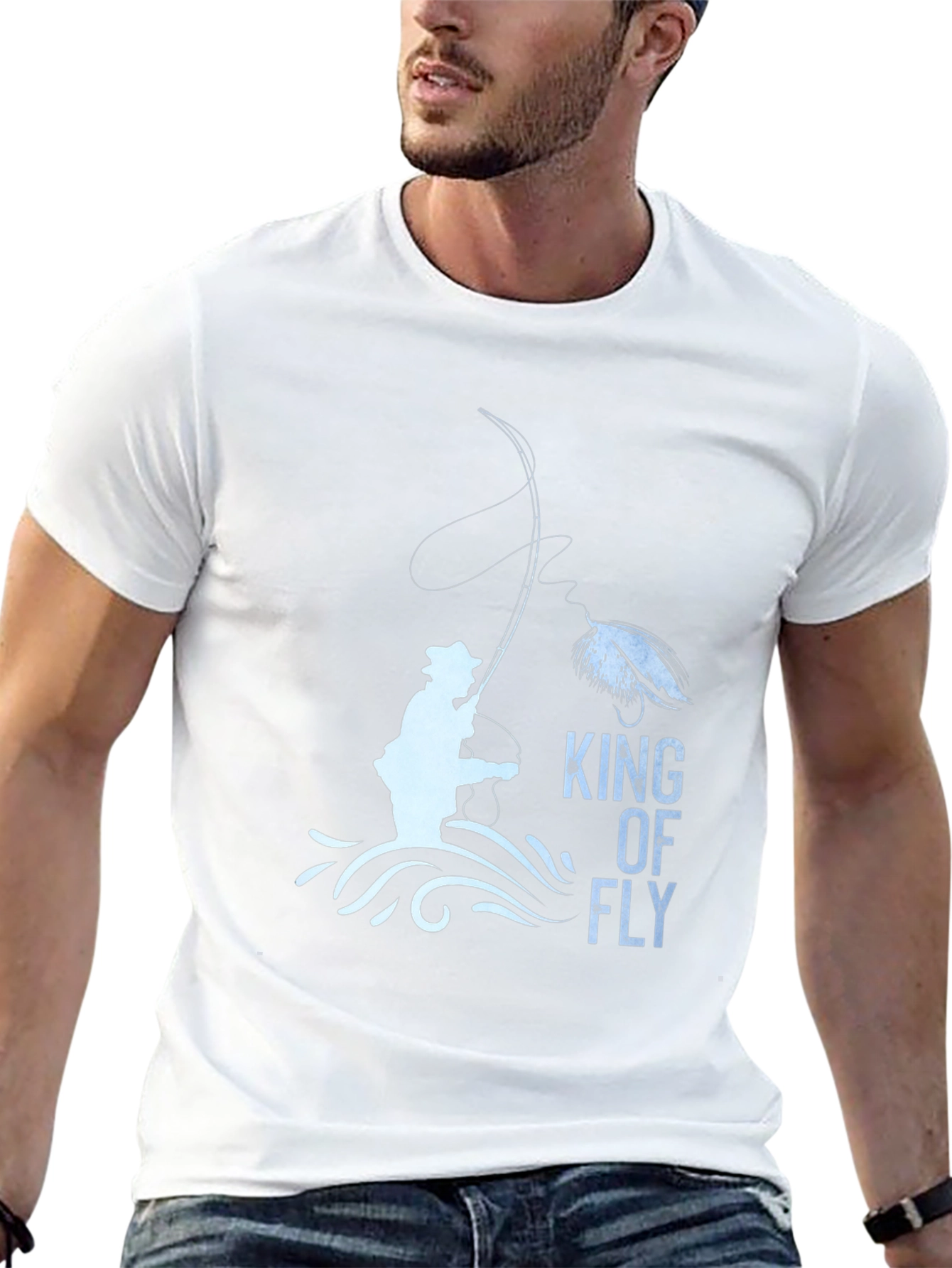 King of Fly Fishing Graphic Tee
