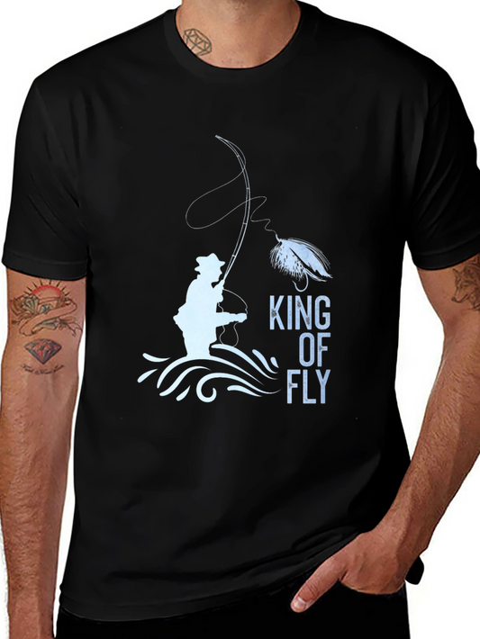 King of Fly Fishing Graphic Tee