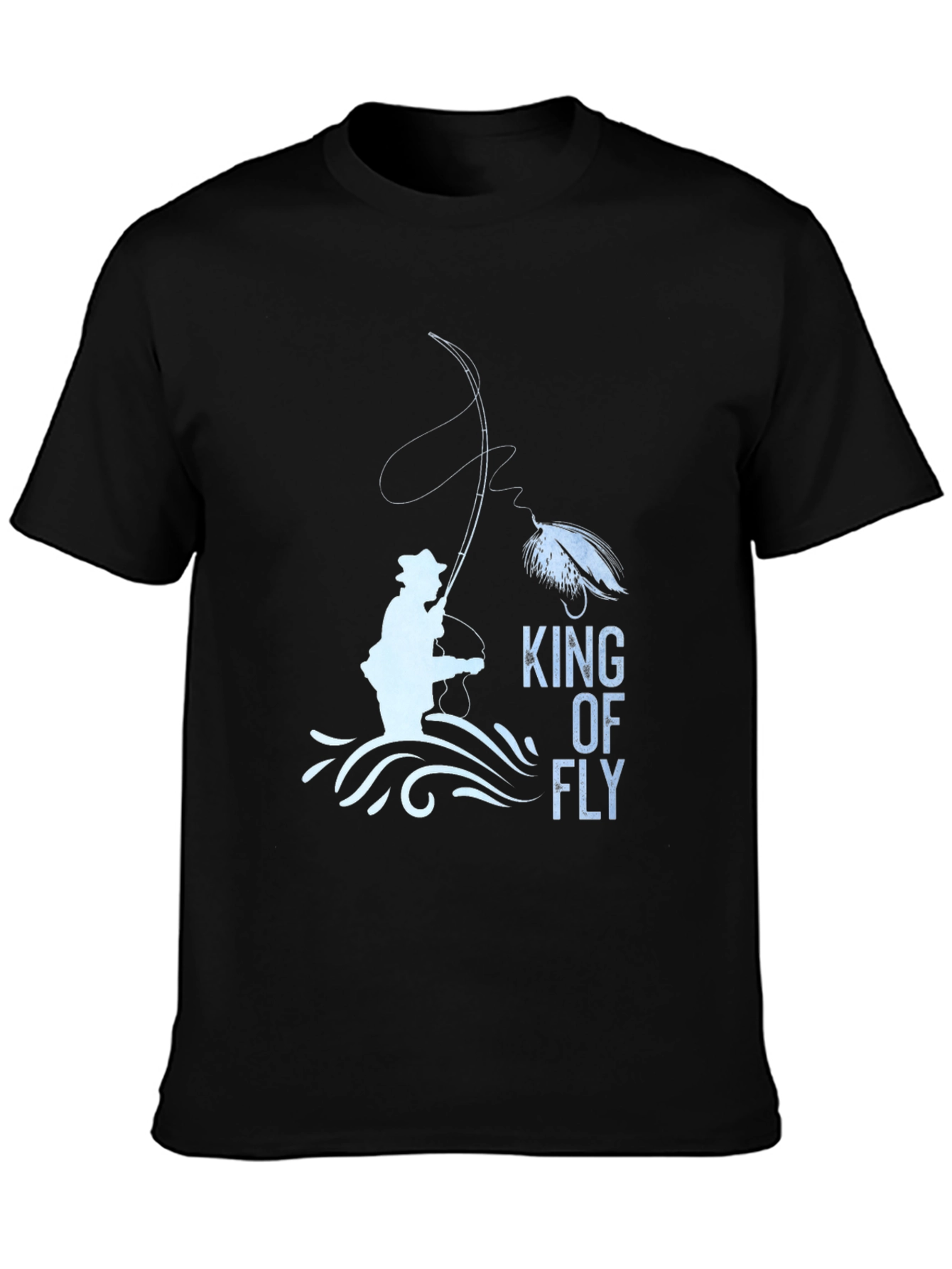 King of Fly Fishing Graphic Tee