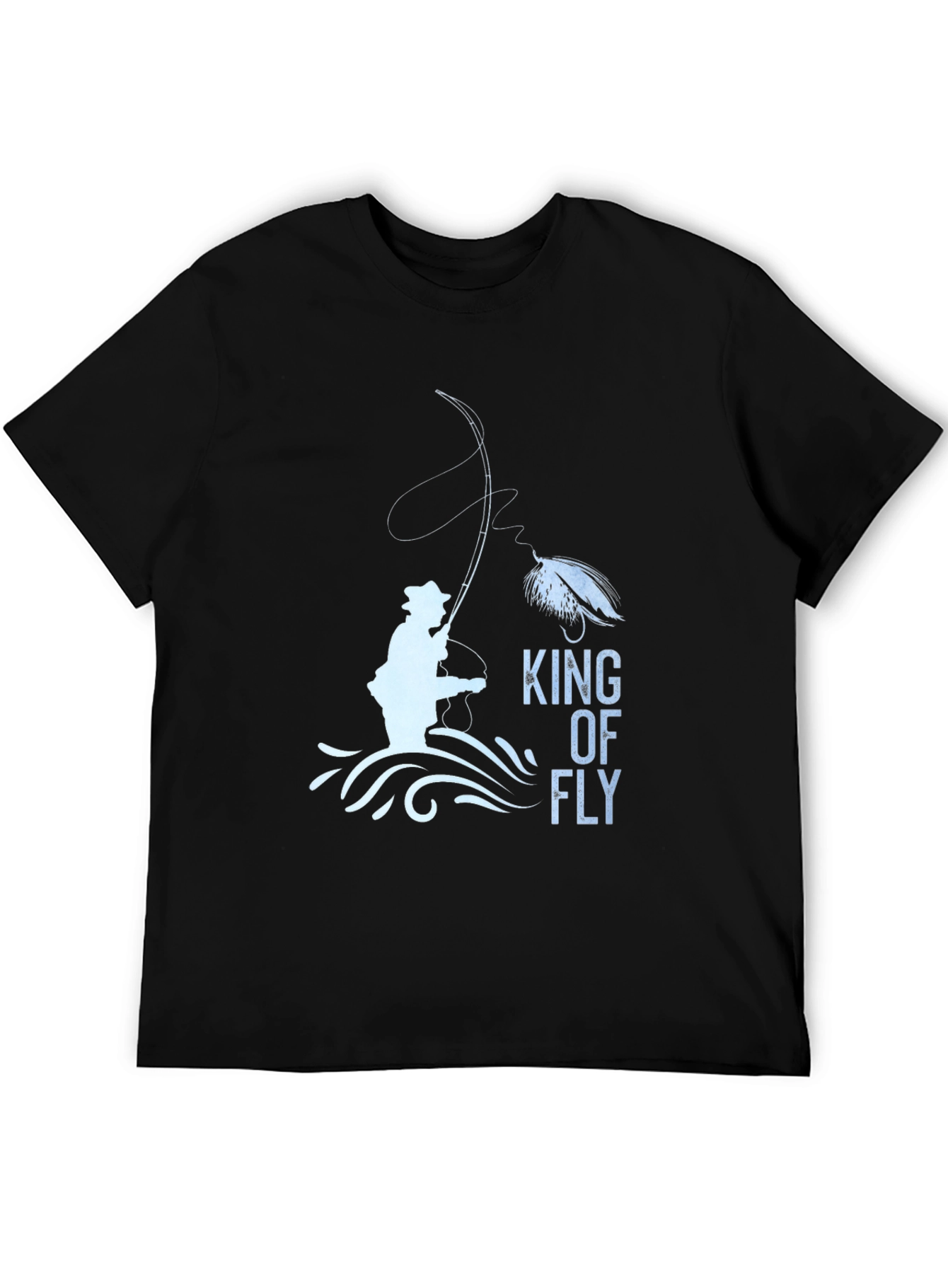 King of Fly Fishing Graphic Tee