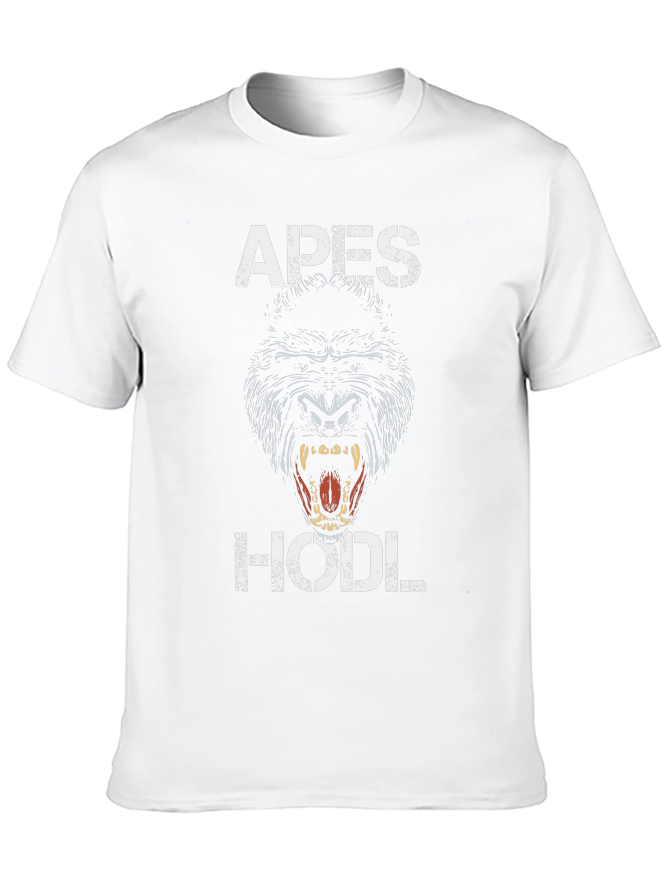 Apes HODL T-Shirt - Gorilla Graphic Tee