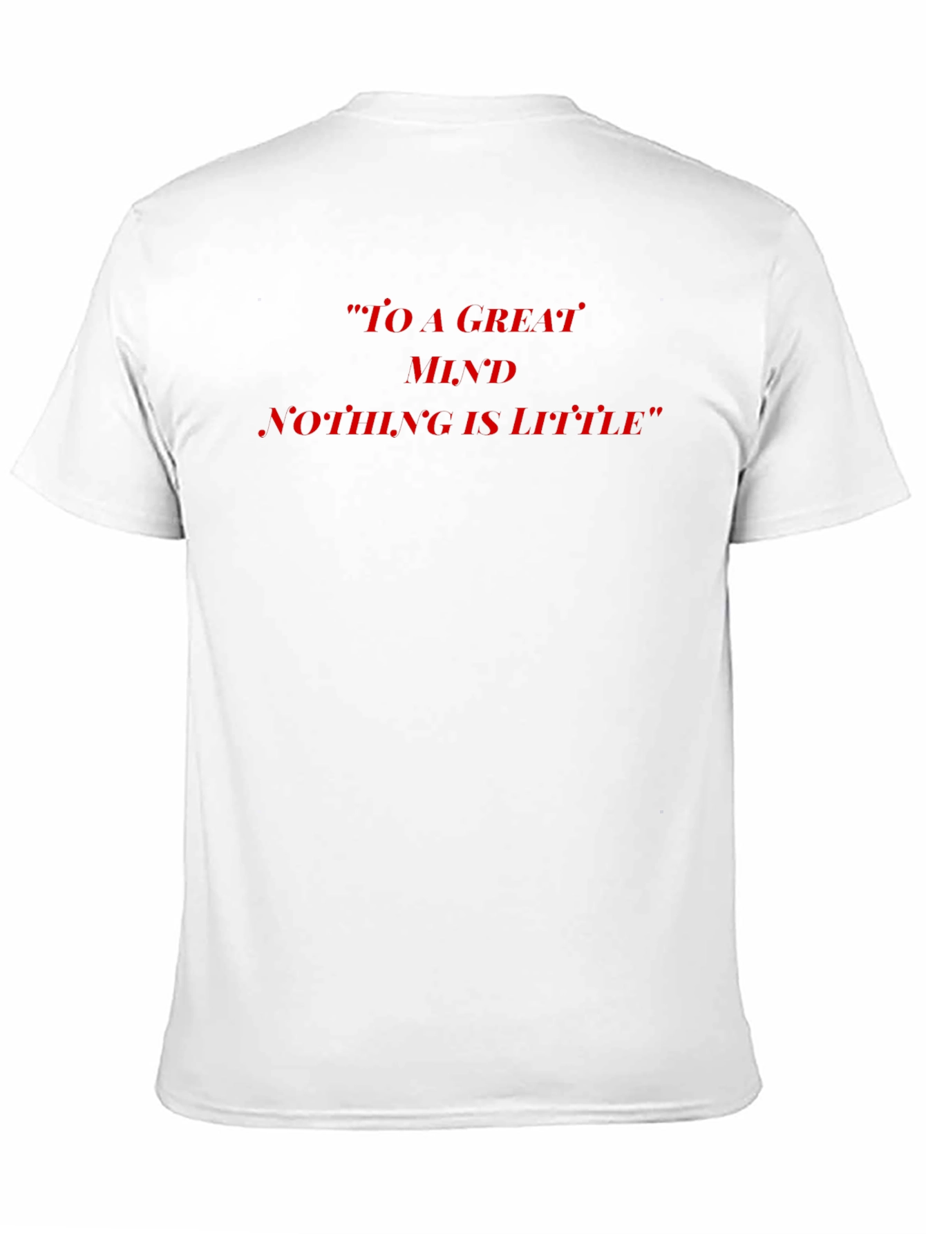 Inspirational Quote Graphic Tee - Black