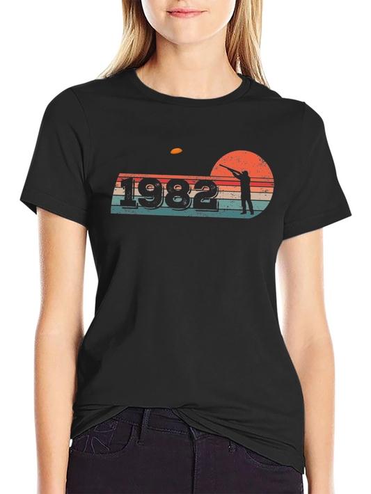 Vintage 1982 Clay Shooting T-Shirt