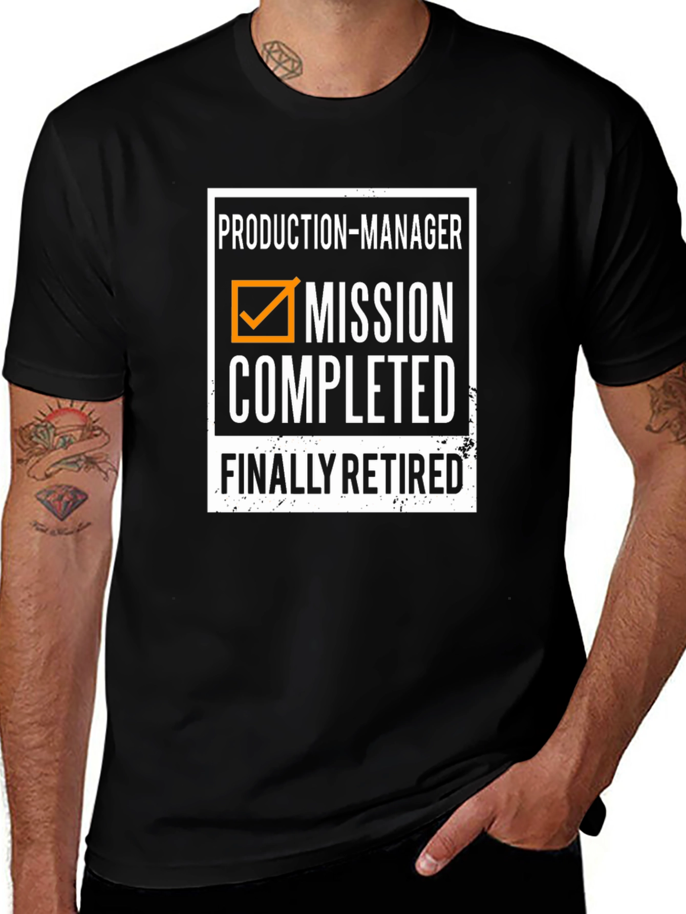 Production Manager Retirement T-Shirt