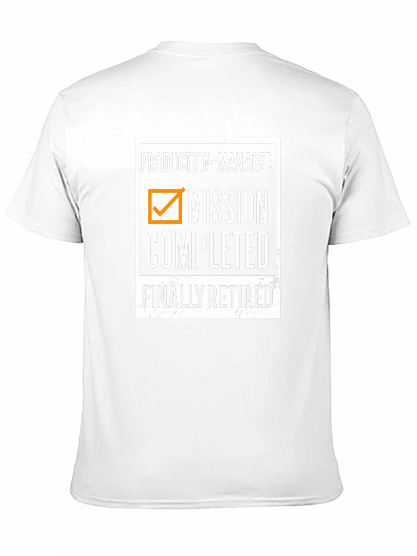 Production Manager Retirement T-Shirt