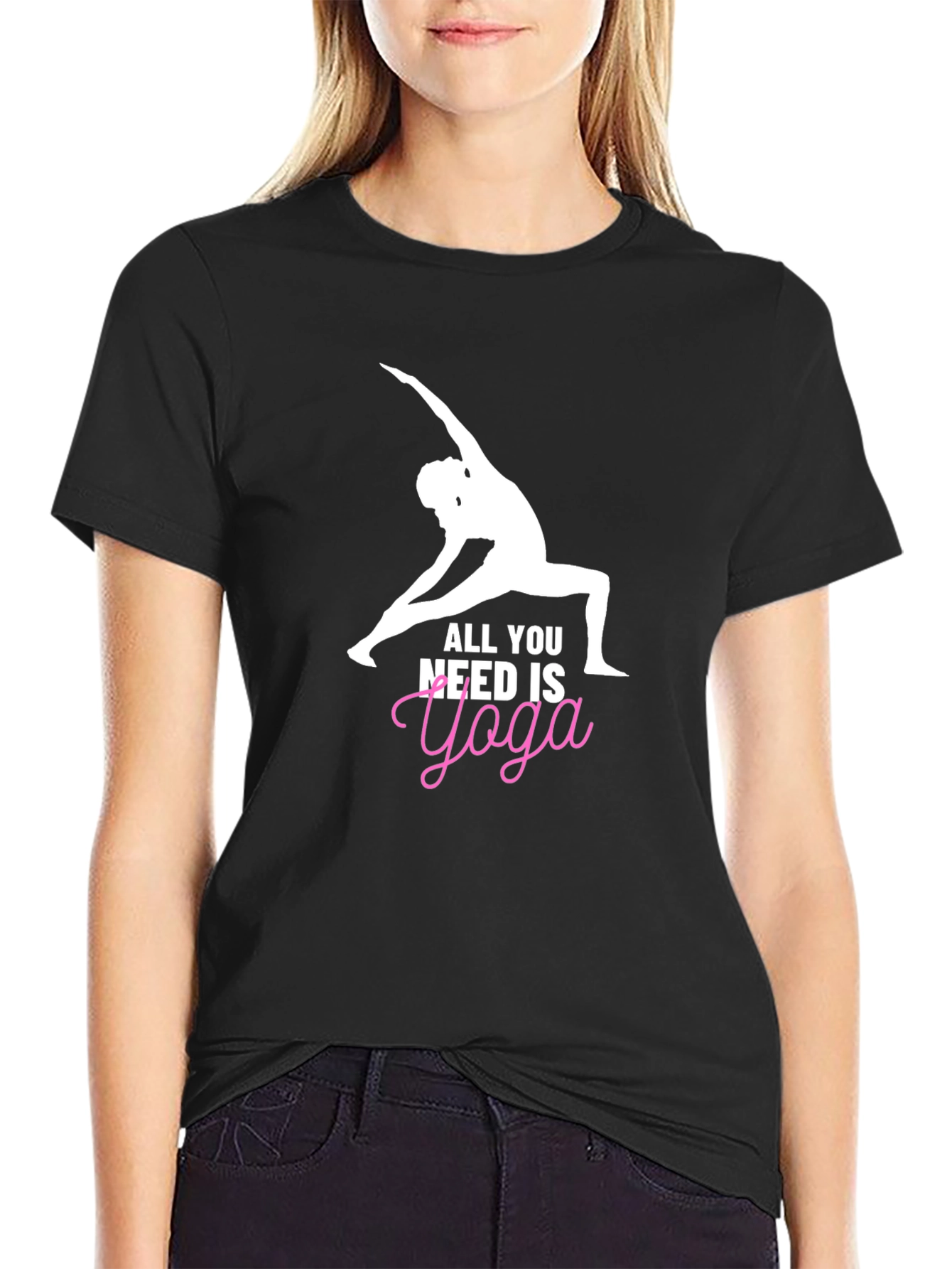 Yoga Lover T-Shirt - All You Need is Yoga