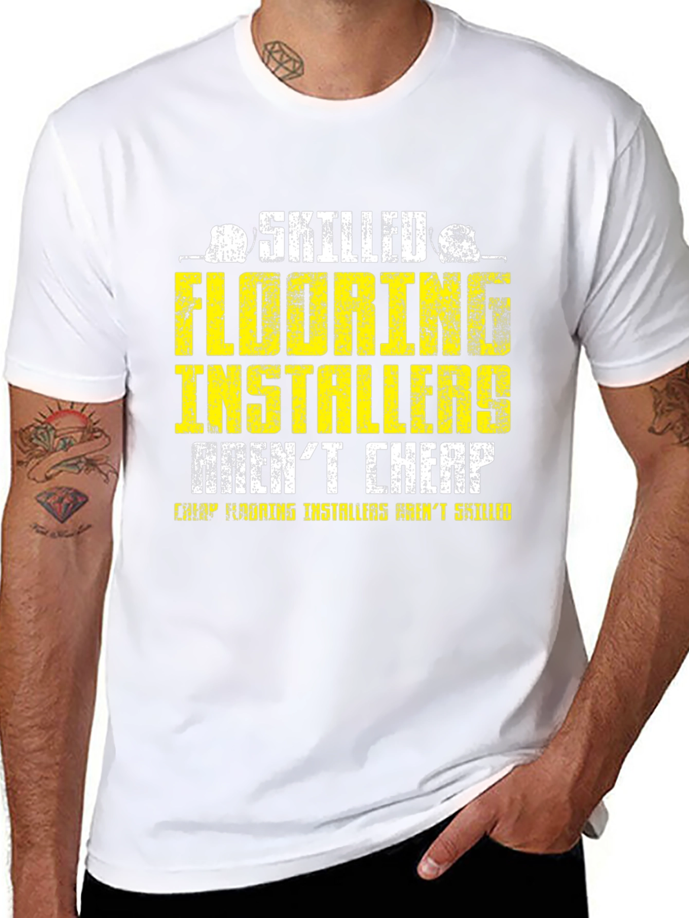Skilled Flooring Installers T-Shirt
