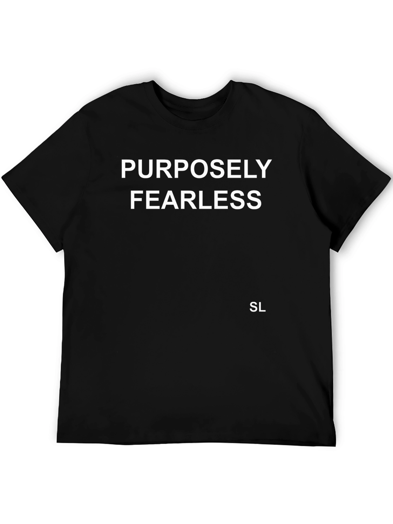 Purposely Fearless Black T-Shirt