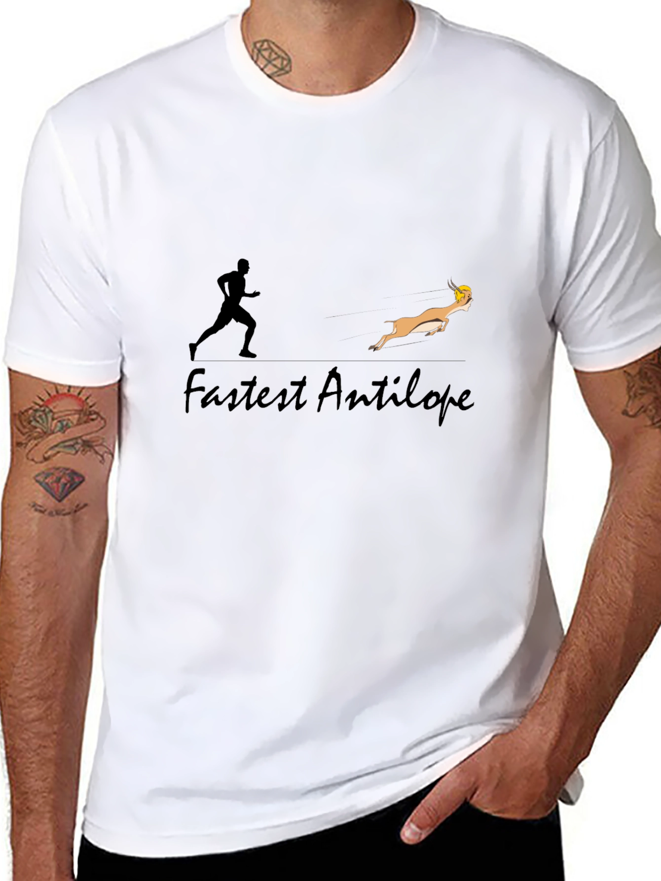 Fastest Antelope Graphic T-Shirt