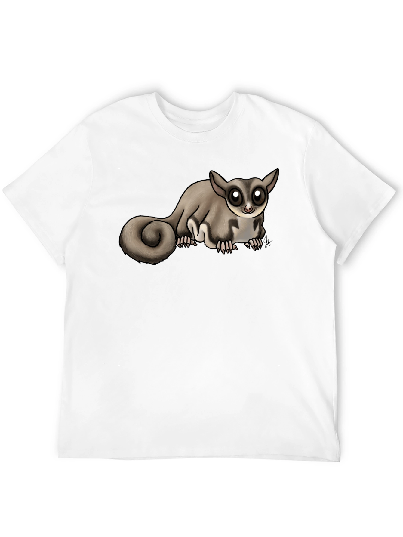Sugar Glider Graphic Tee - Unique Animal Design