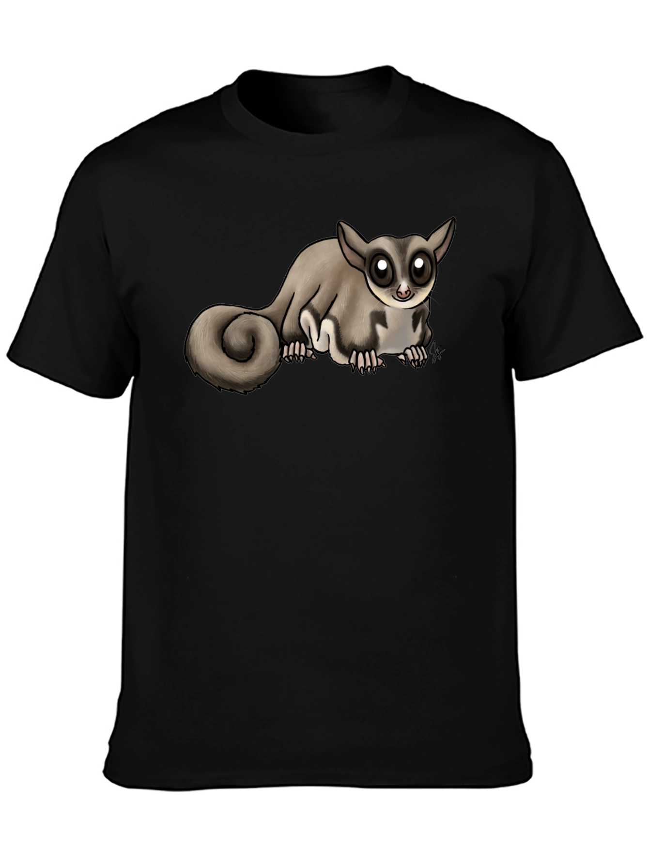 Sugar Glider Graphic Tee - Unique Animal Design
