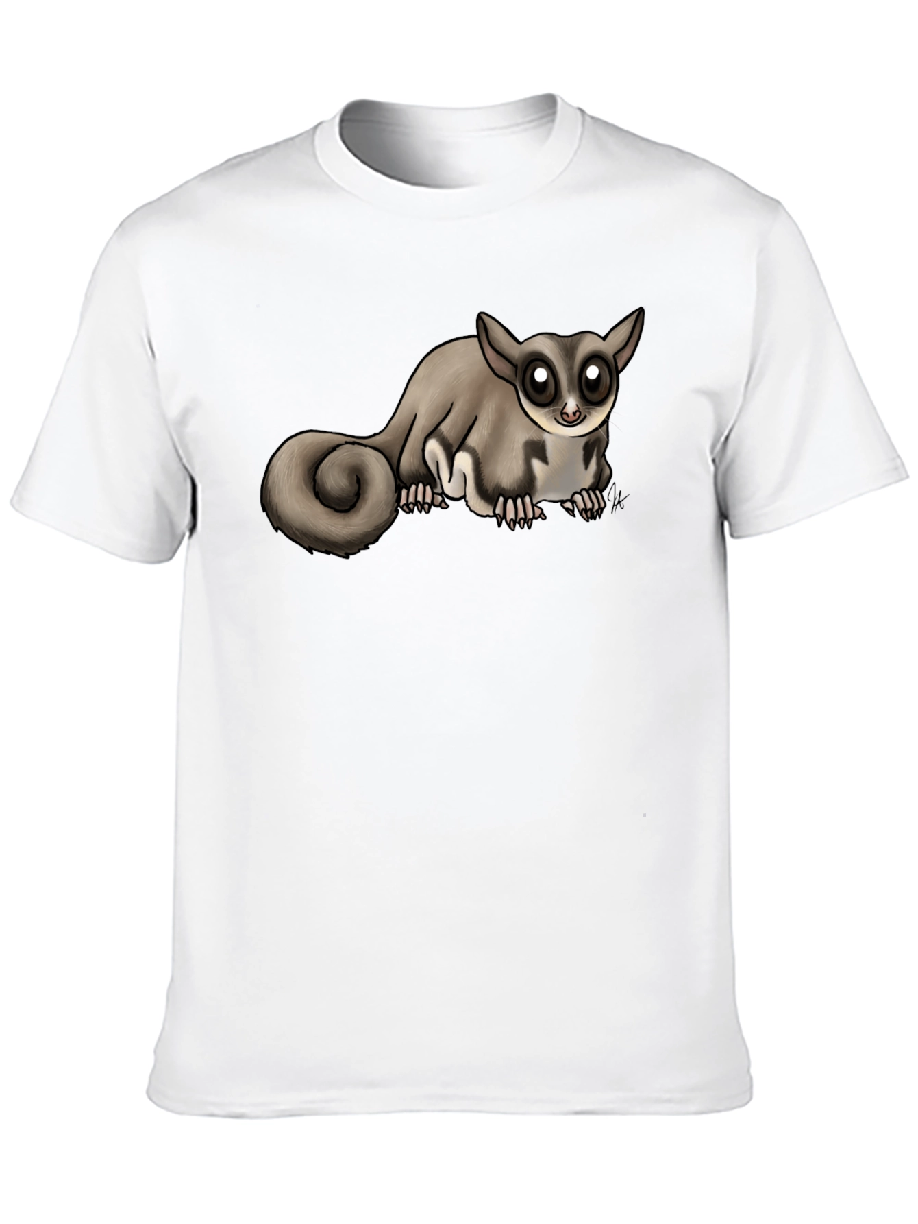 Sugar Glider Graphic Tee - Unique Animal Design