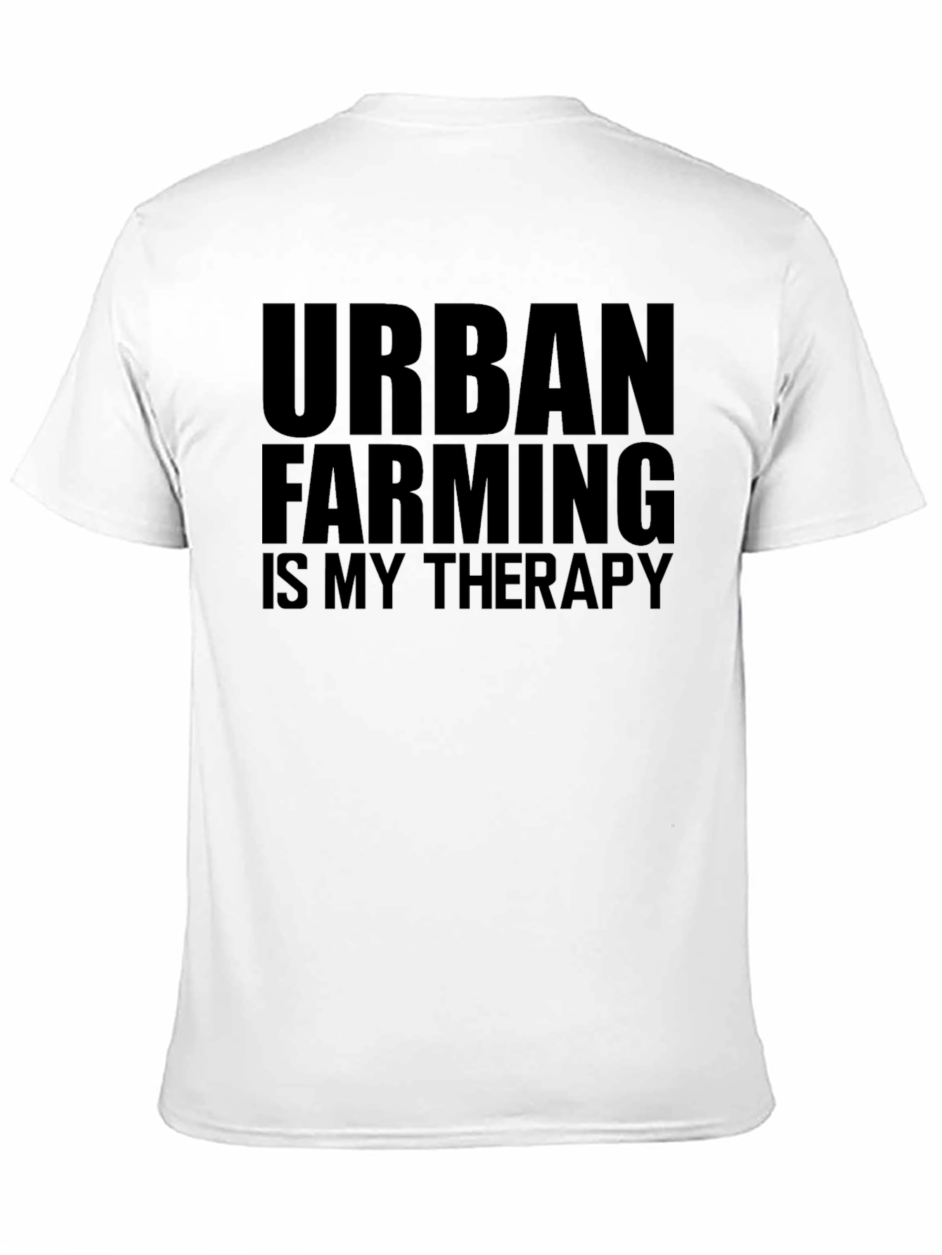 Urban Farming Therapy Black Tee