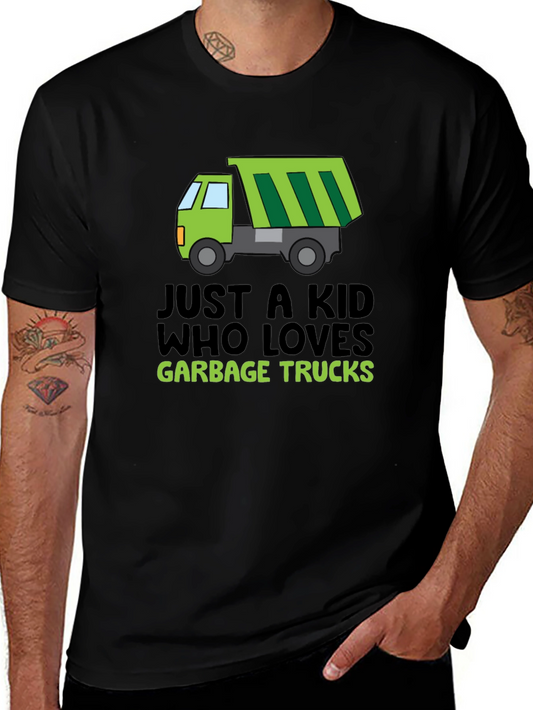 Garbage Truck Lover T-Shirt - Kids Design