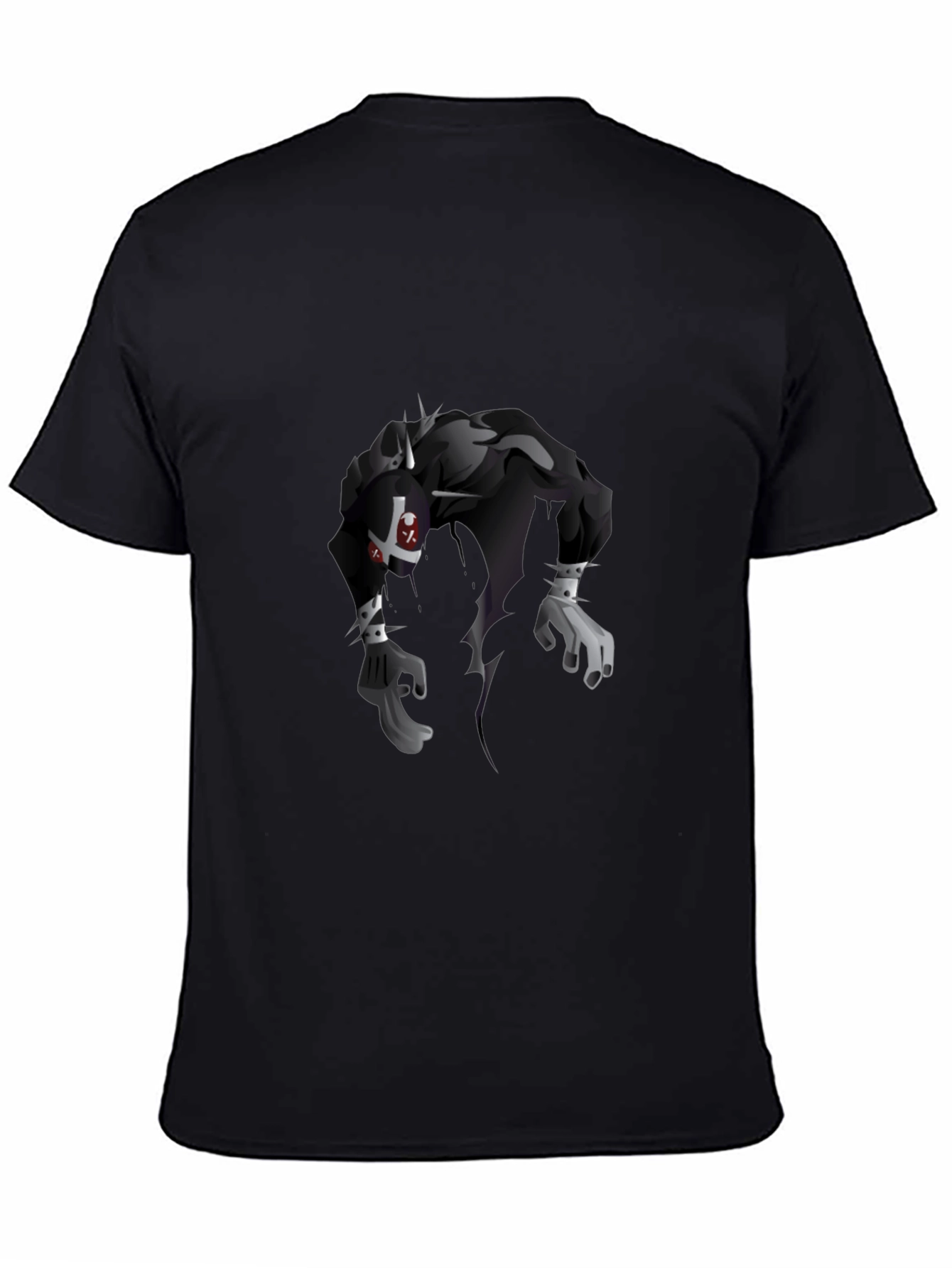 Cool Graphic Tee - Spiked Monster Design