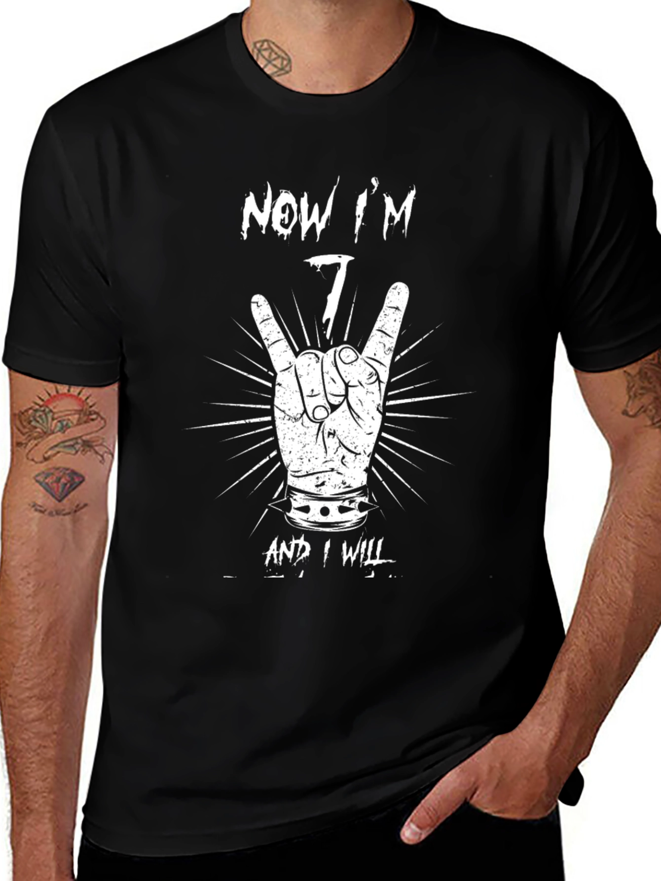 Now Im 7 T-Shirt