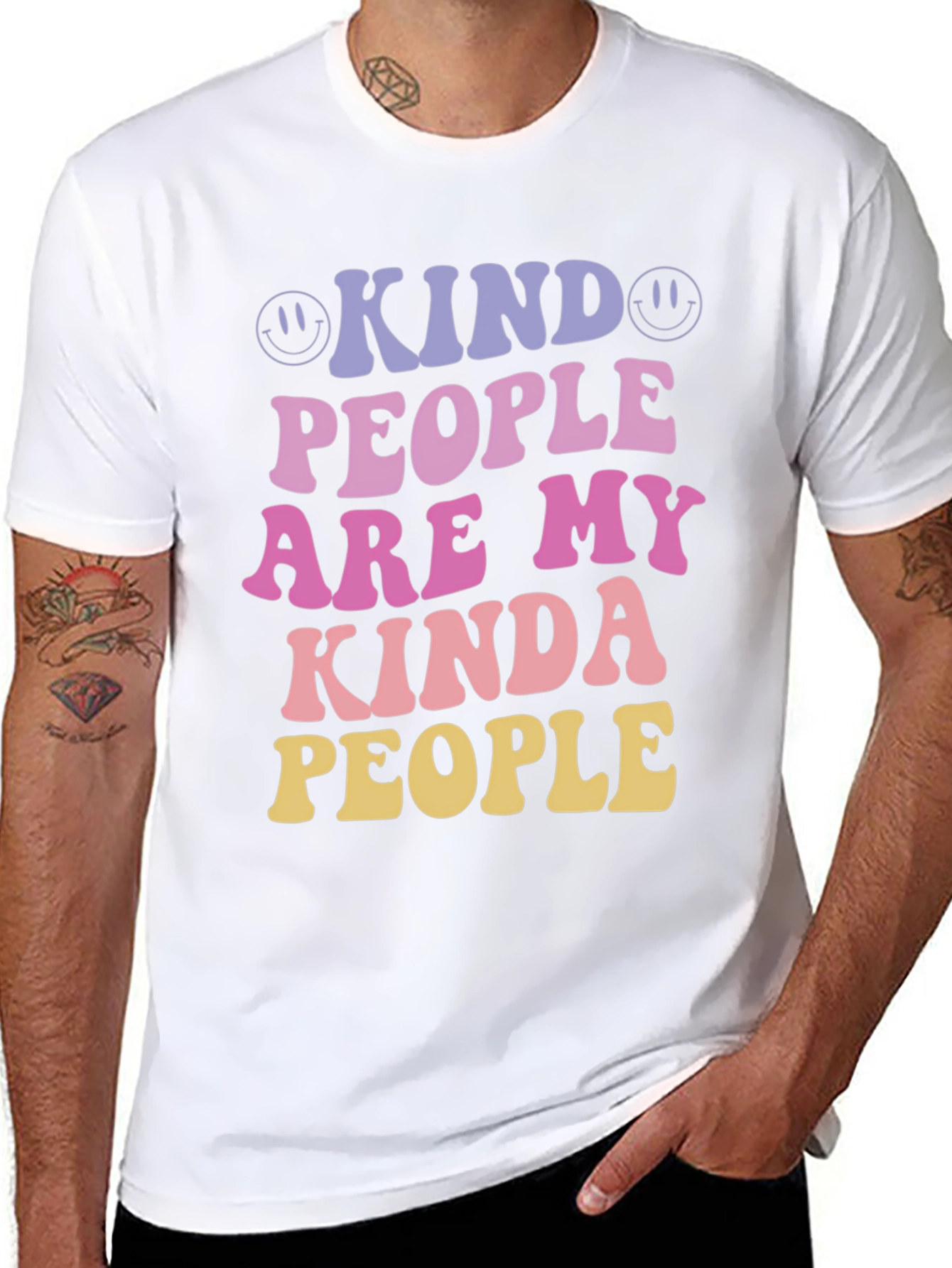 Kind People Graphic T-Shirt