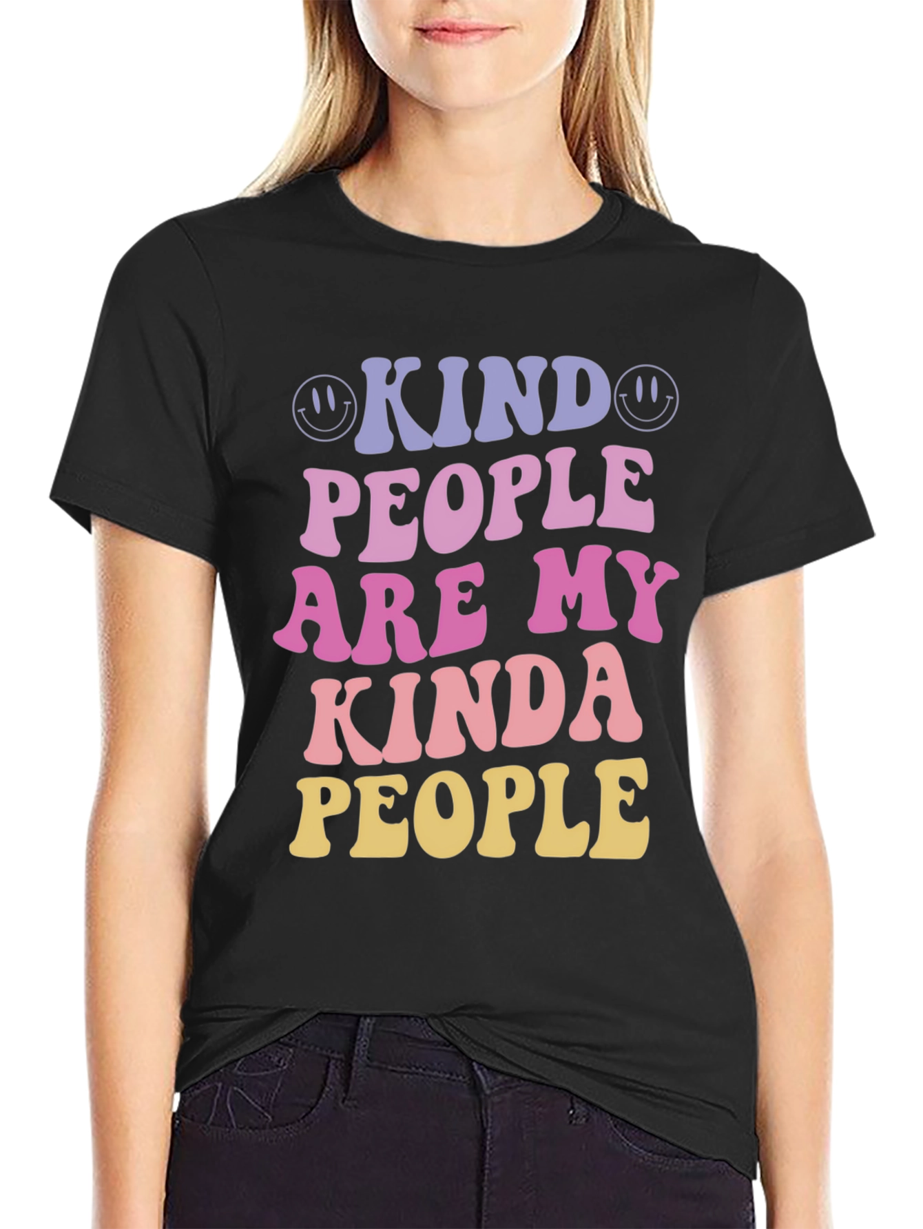 Kind People Graphic T-Shirt