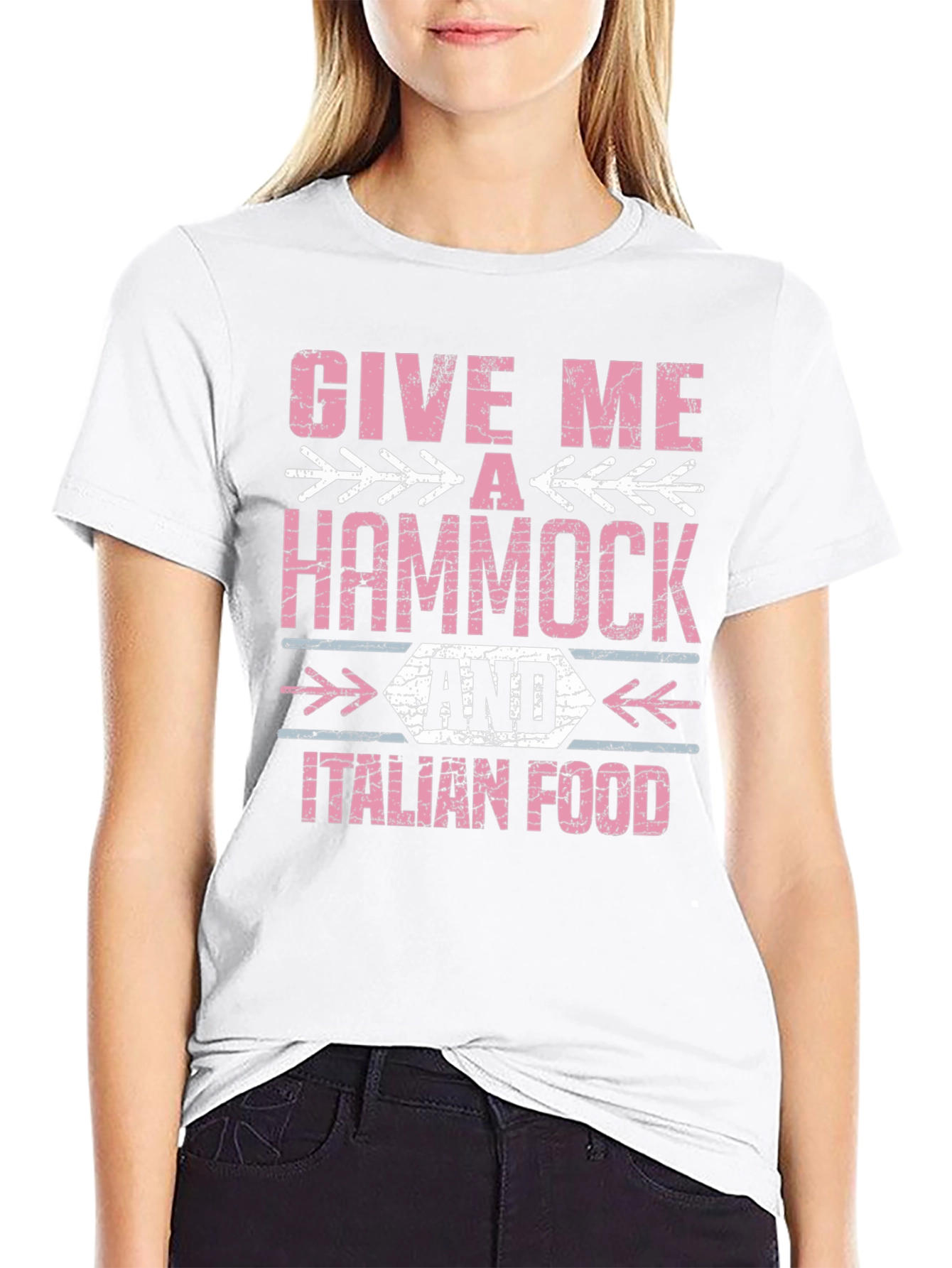 Give Me A Hammock & Italian Food T-Shirt
